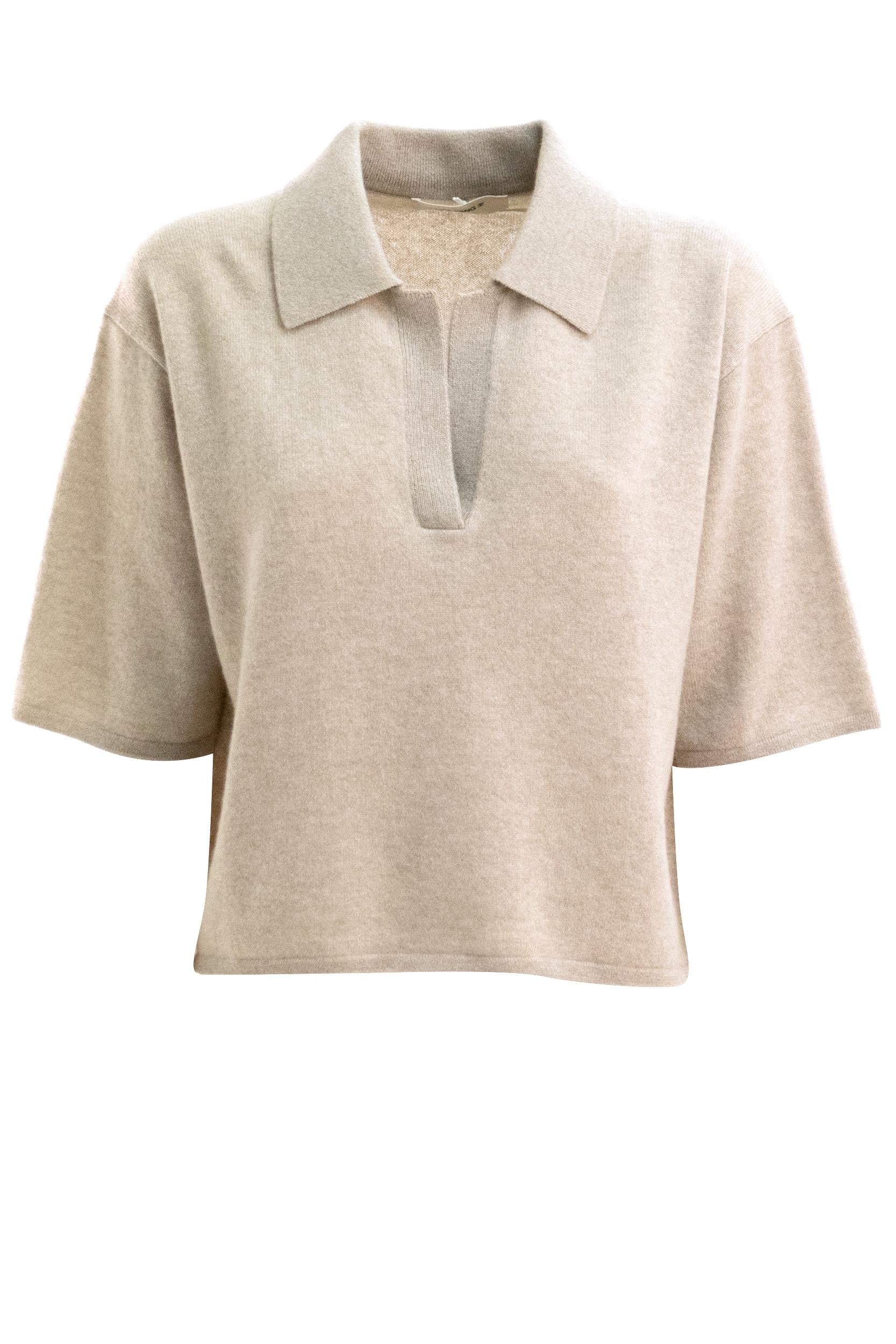 Polo The Neela Cashmere Beige<BR/> 2025103 SAND LISA YANG