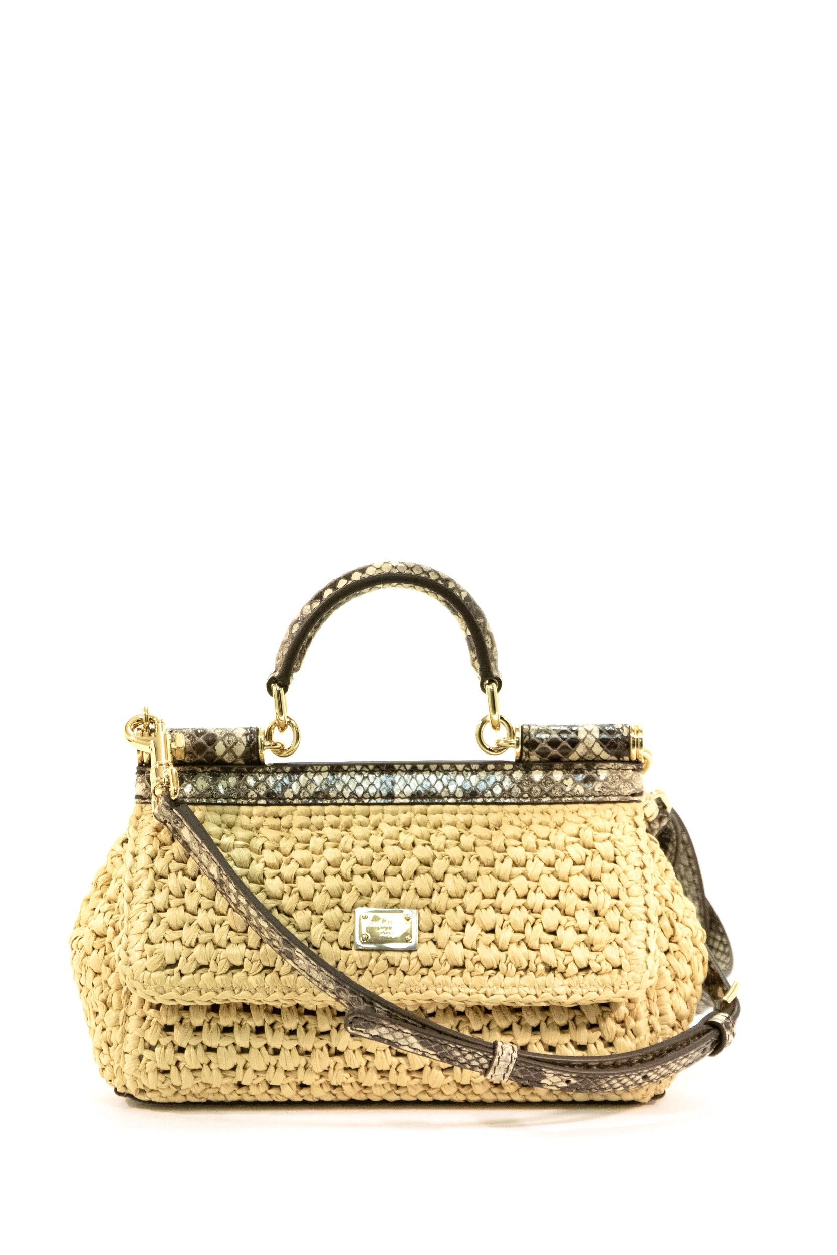 Borsa Sicily <BR/> BB7116 A2Y84 8B134 DOLCE & GABBANA