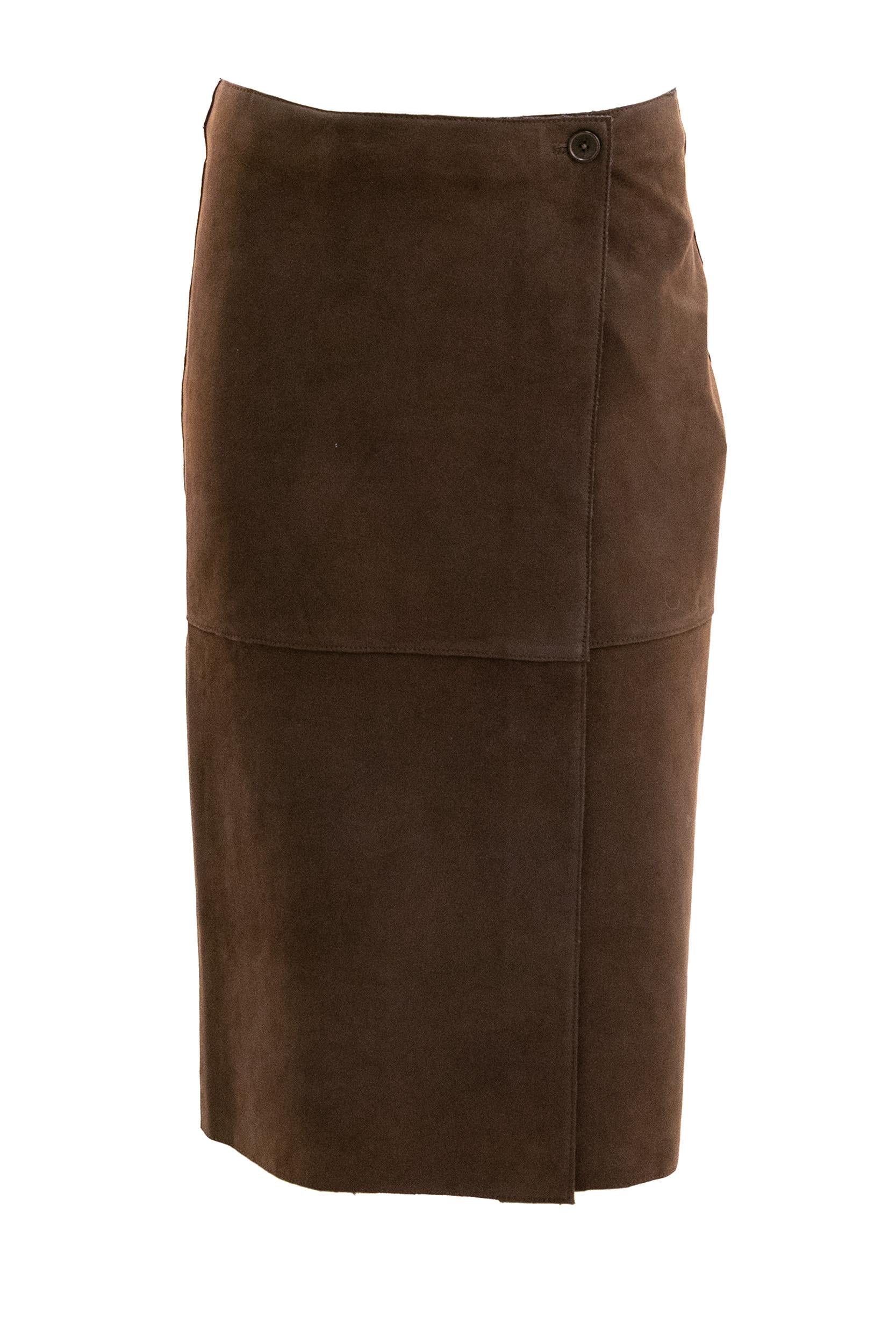Gonna in Suede<BR/> MONET25W-D621524 086 P.A.R.O.S.H.