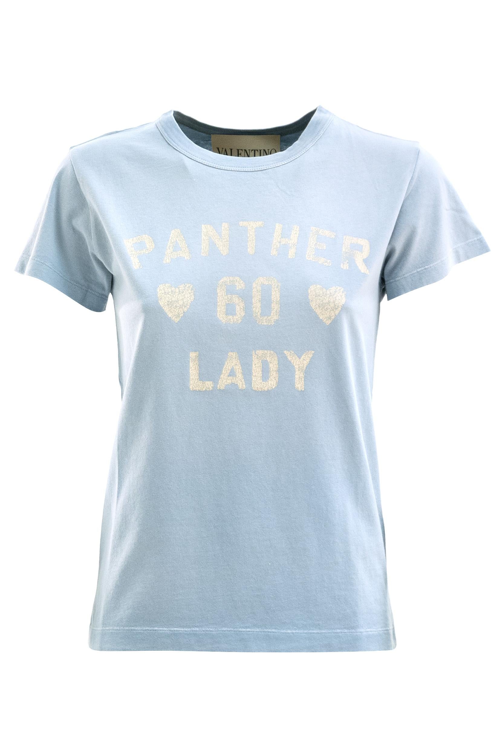 T-shirt in Jersey con Stampa<BR/> 8B3MG24Y9GL C5Q VALENTINO GARAVANI