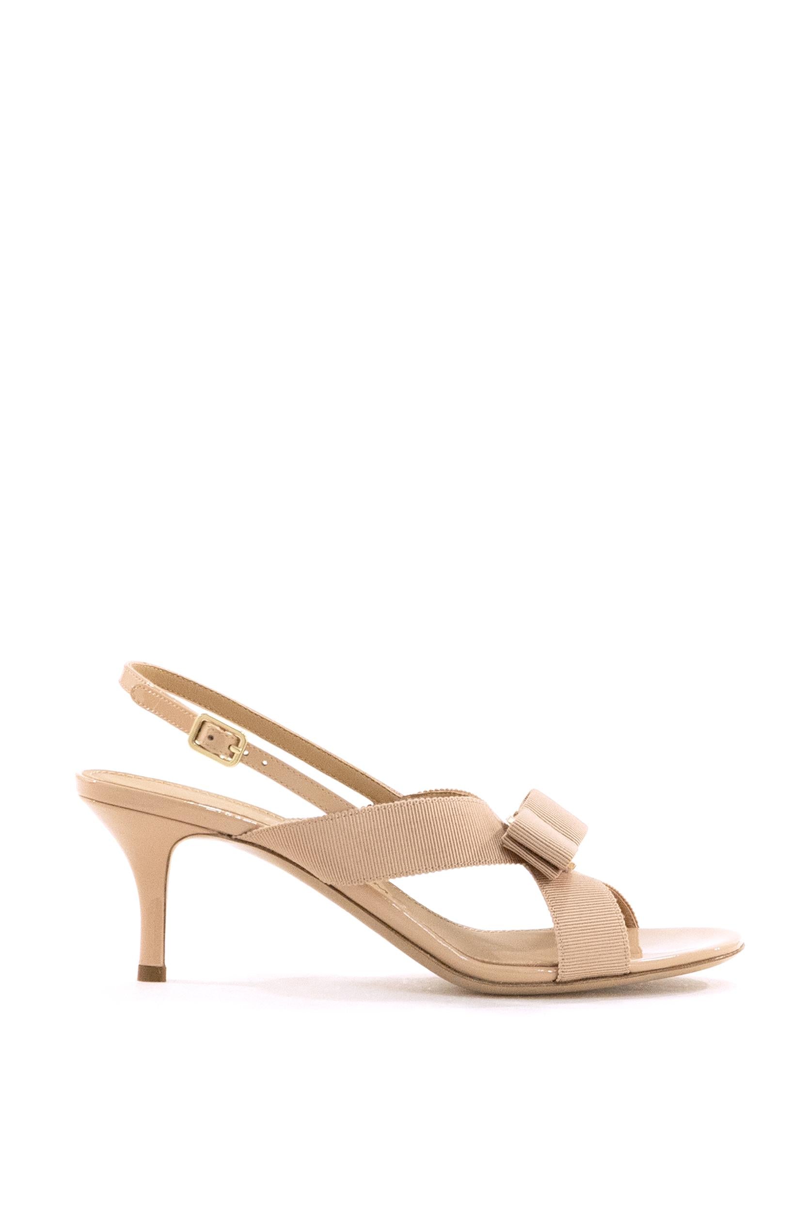 Sandali Fiocco Vara in Tessuto<BR/> 01L275 0790498 AMARETTI FERRAGAMO