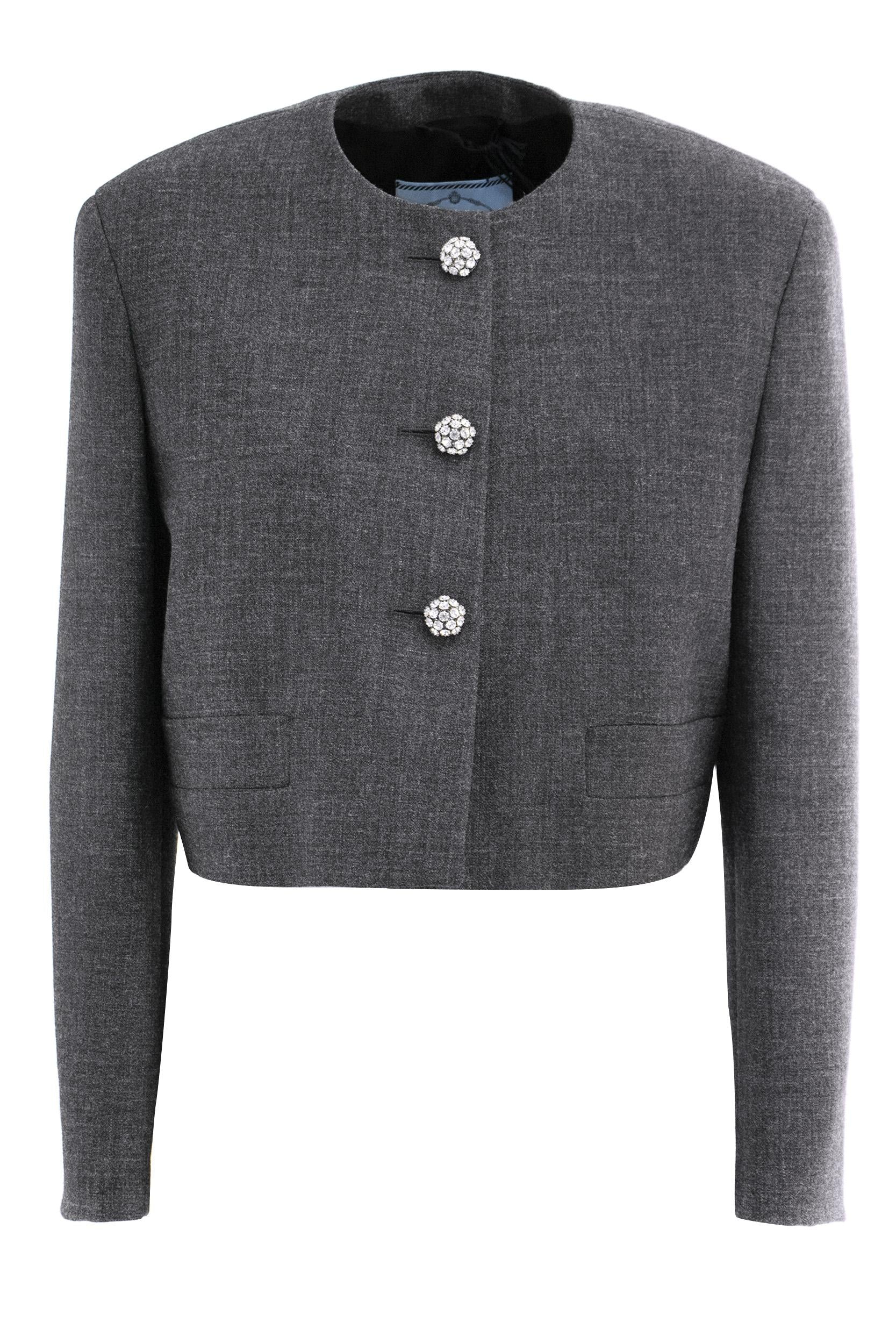 Giacca <BR/> P521O S OOO 11CZ F0480 PRADA