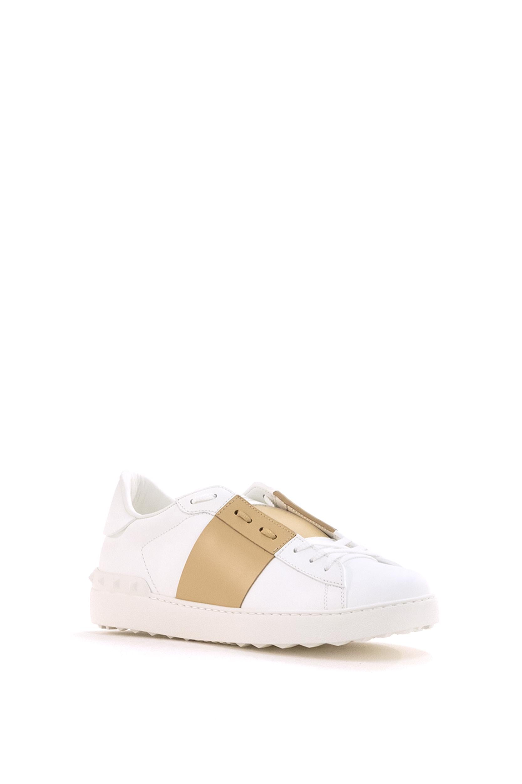 Sneaker Open in Pelle<BR/> 8Y2S0830BLU DAH VALENTINO GARAVANI