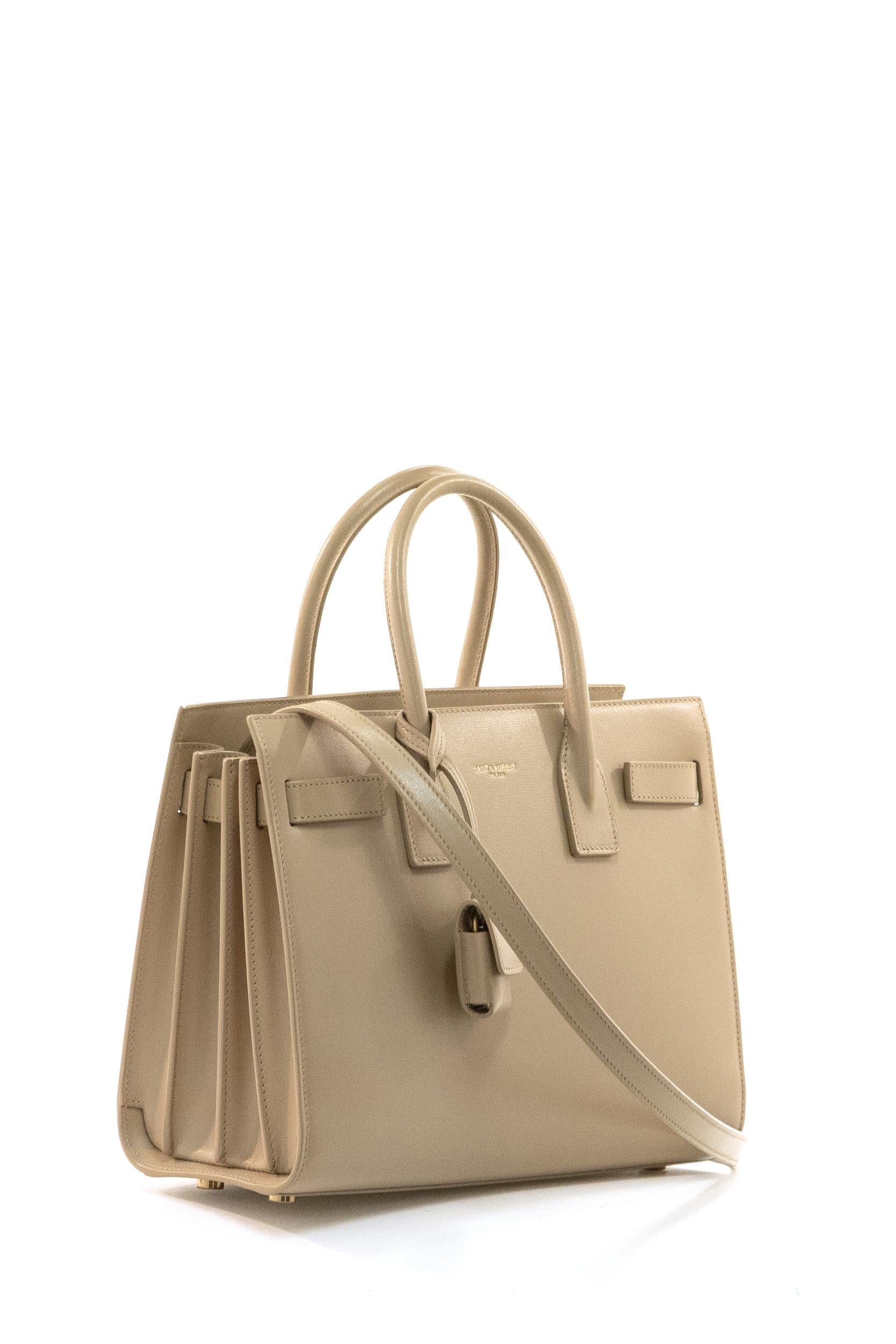 Borsa Sac de Jour Baby in Pelle<BR/> 421863 02G9W 9295 SAINT LAURENT