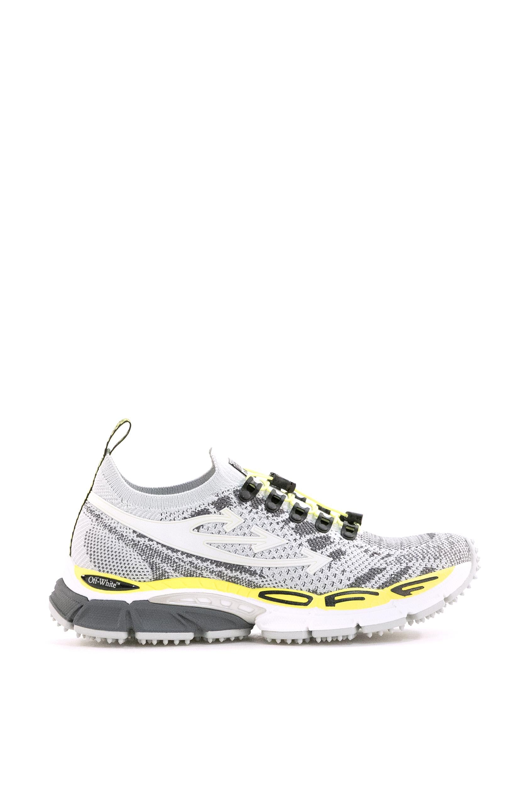 Sneakers Be Right Back in pelle sintetica e mesh <BR/> M2AOS6F001OFW0565 GREY YELLOW OFF WHITE
