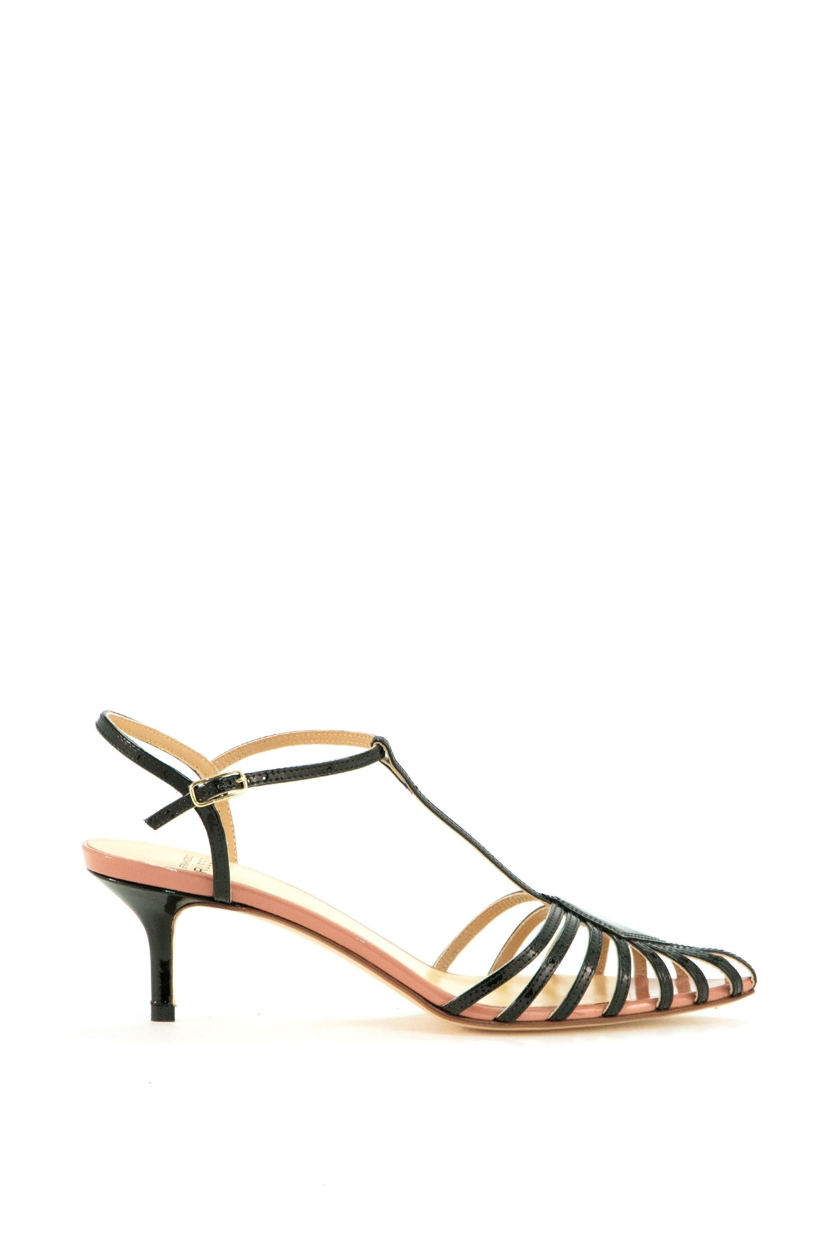 Décolleté<BR/> R1S503 BLACK FRANCESCO RUSSO