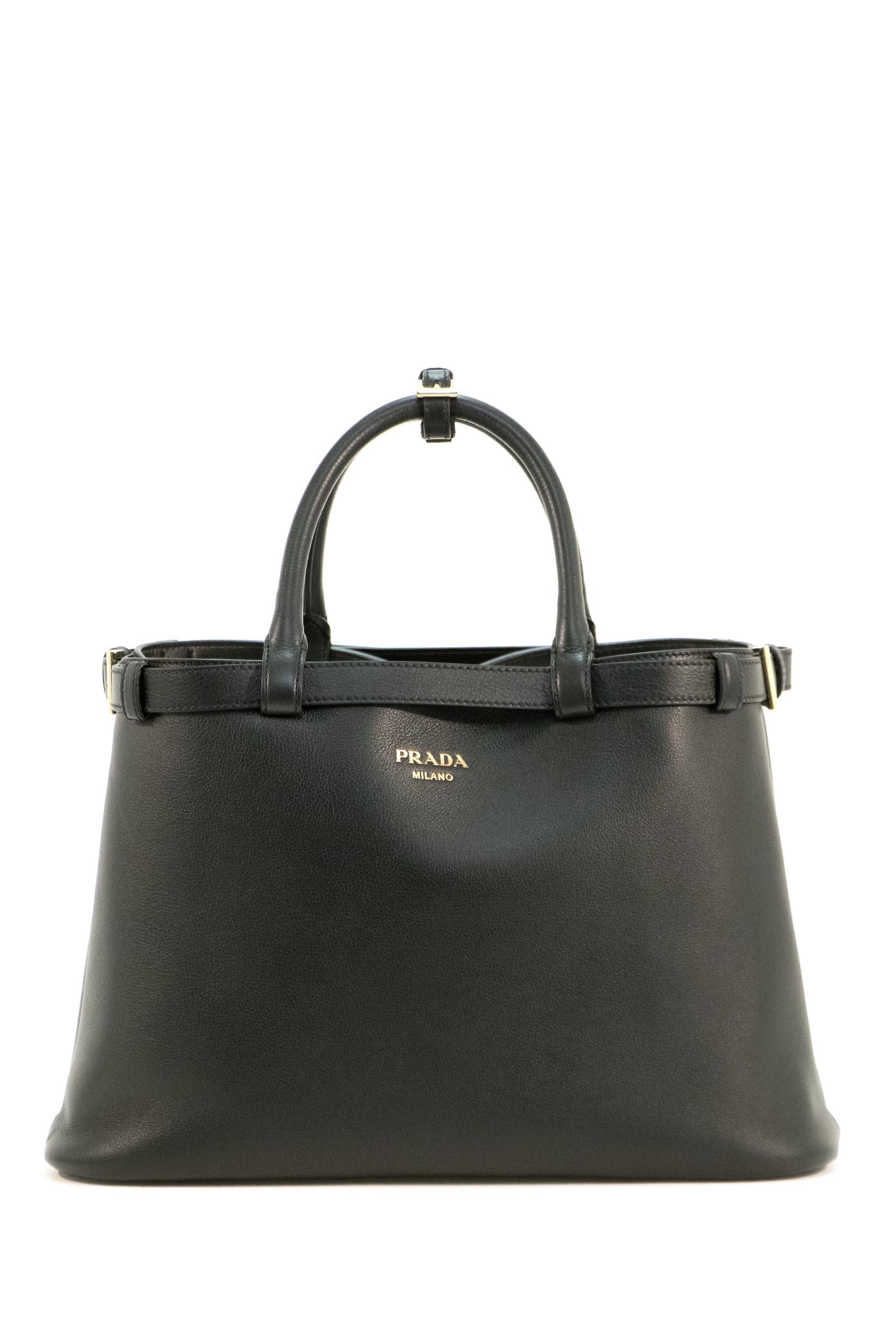 Borsa Buckle<BR/> 1BA417 2CYS F0002 PRADA