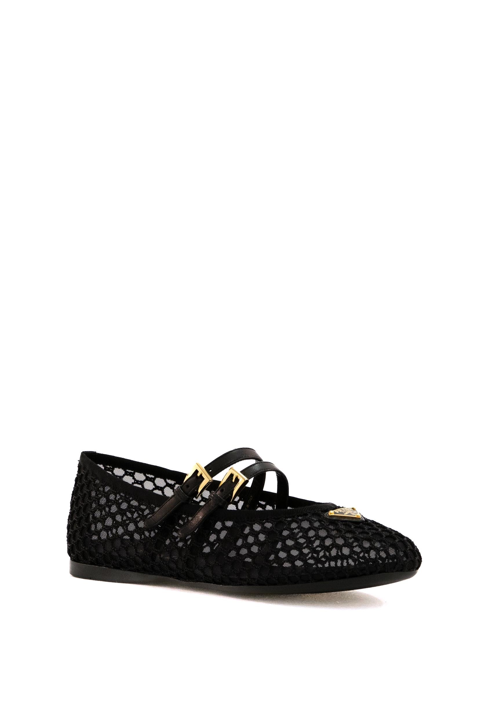 Ballerine in rete<BR/> 1F915N F 005 099 F0002 PRADA
