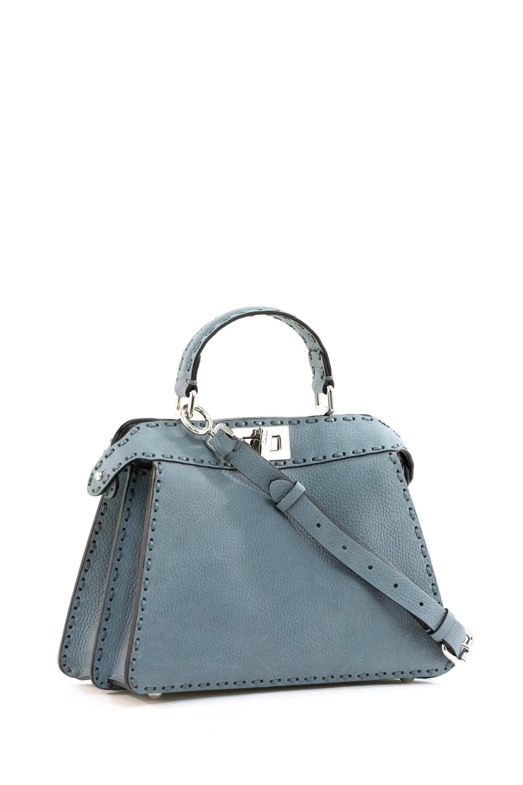 Borsa Pekaboo ISeeU Piccola in Selleria Nabuk<BR/> 8BN327 AVQQ F1USY FENDI