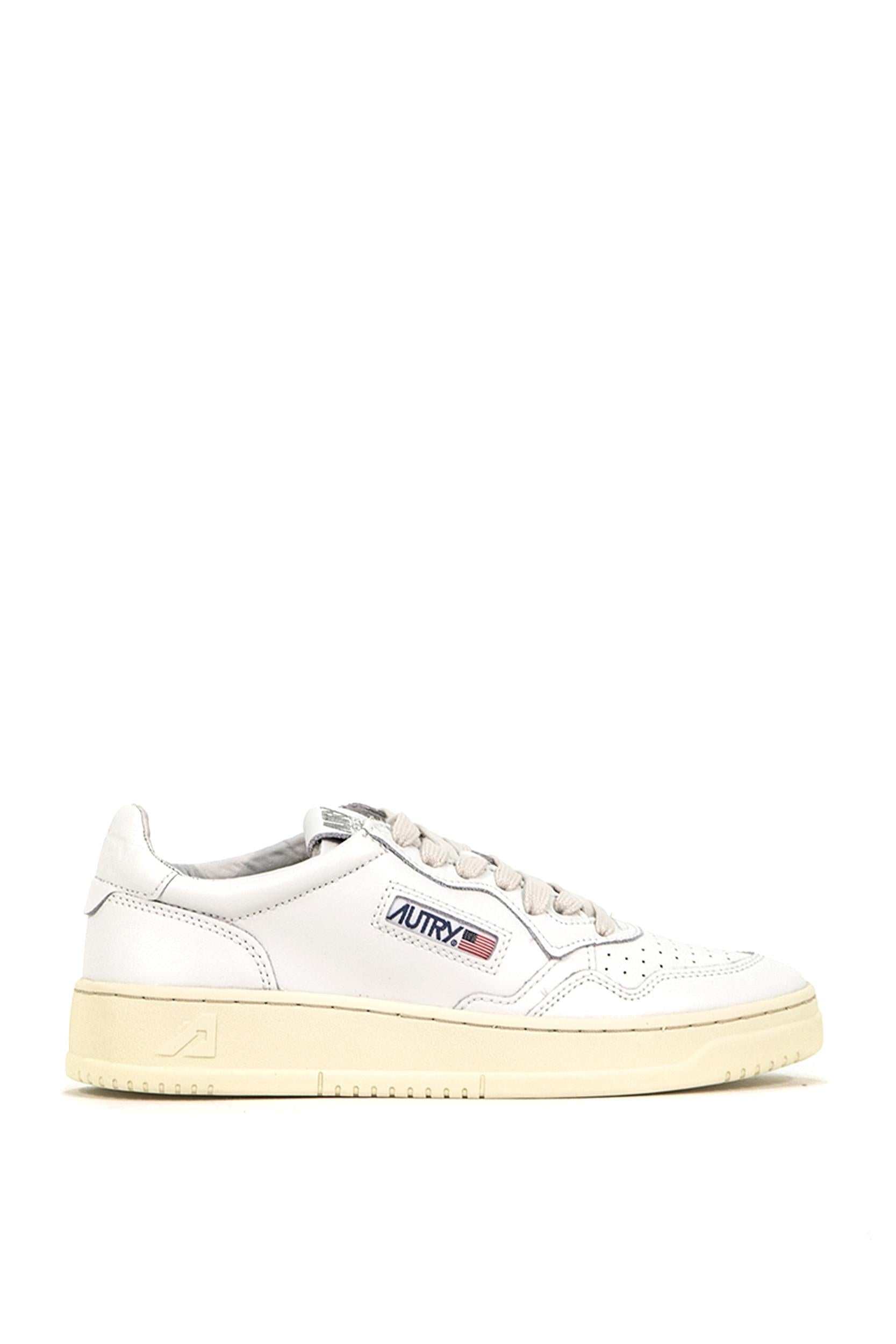 Sneakers Medalist colore bianco AULM LL15 WHT/WHT AUTRY