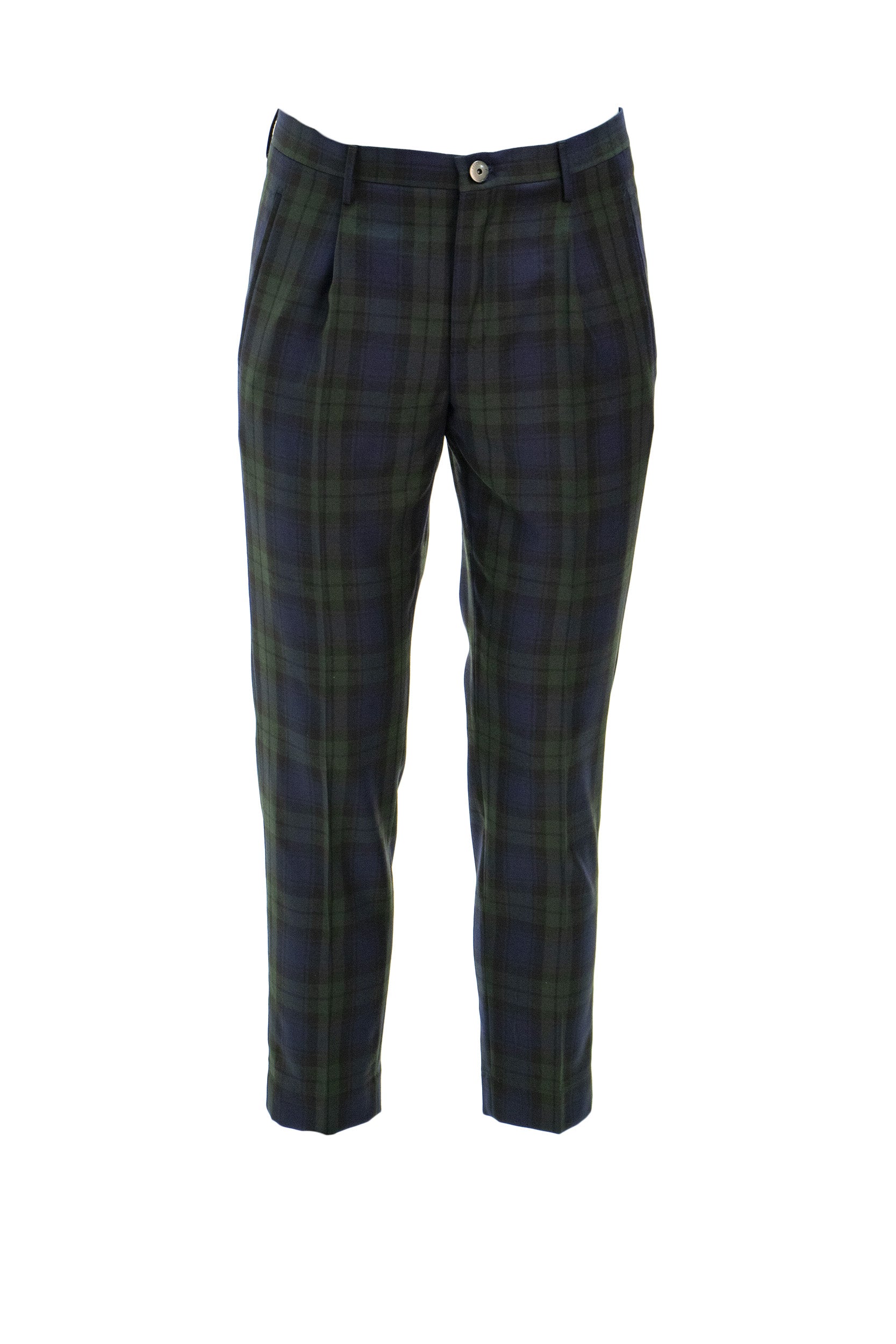 INCOTEX Pantalone a Quadri<BR/> ZR541T 1783J 720 INCOTEX 