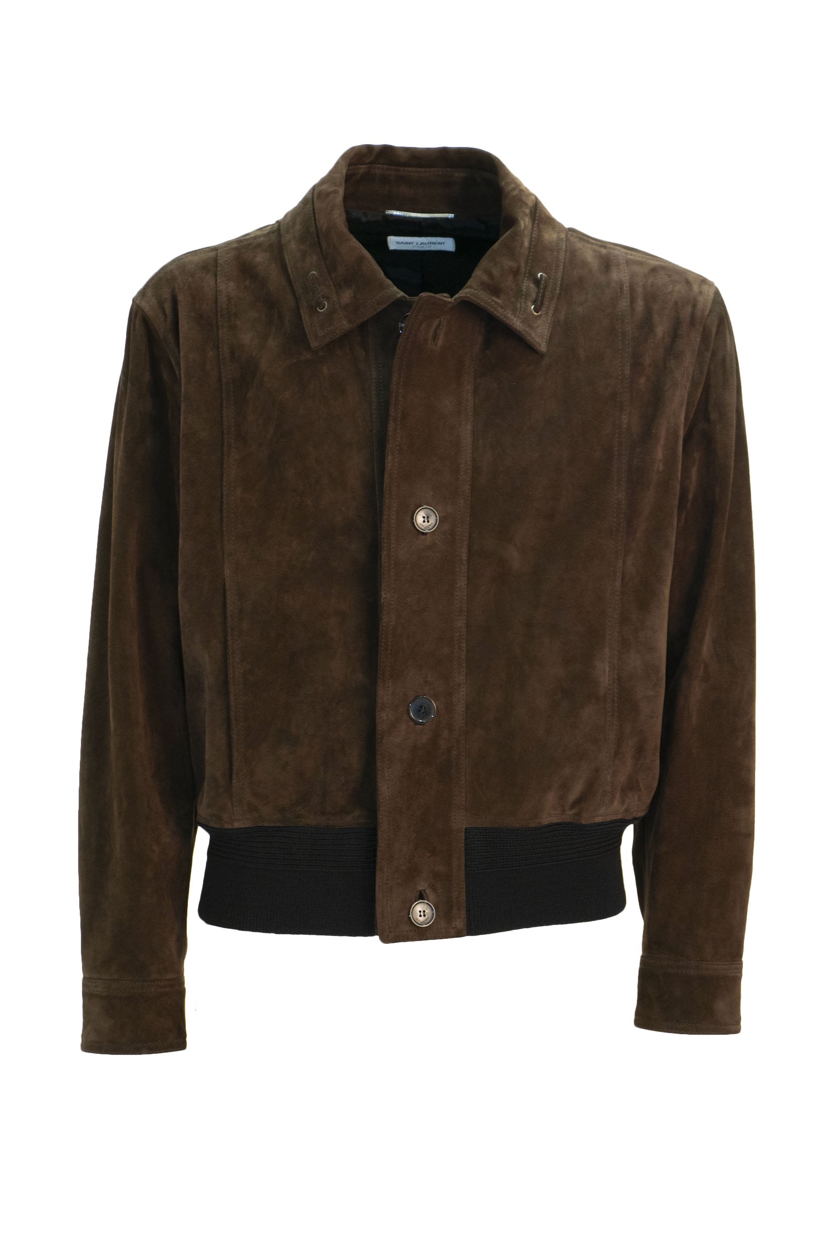 SAINT LAURENT 704191 YC2AY Giacca in suede<BR/> 704191 YC2AY 2372 SAINT LAURENT 