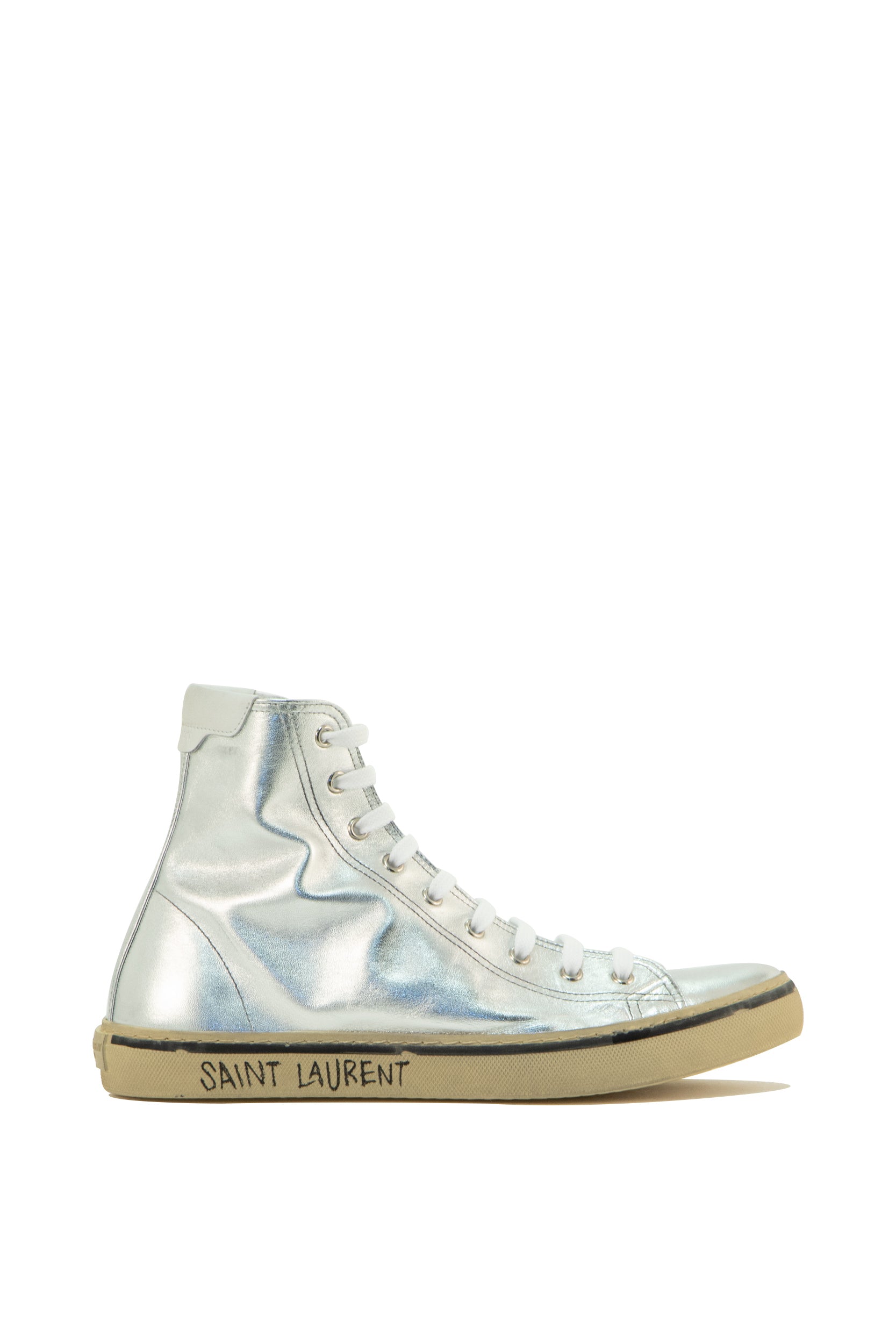 SAINT LAURENT711267 AAAS71462 Sneakers argentate<BR/> 711267 AAAS7 1462 SAINT LAURENT 