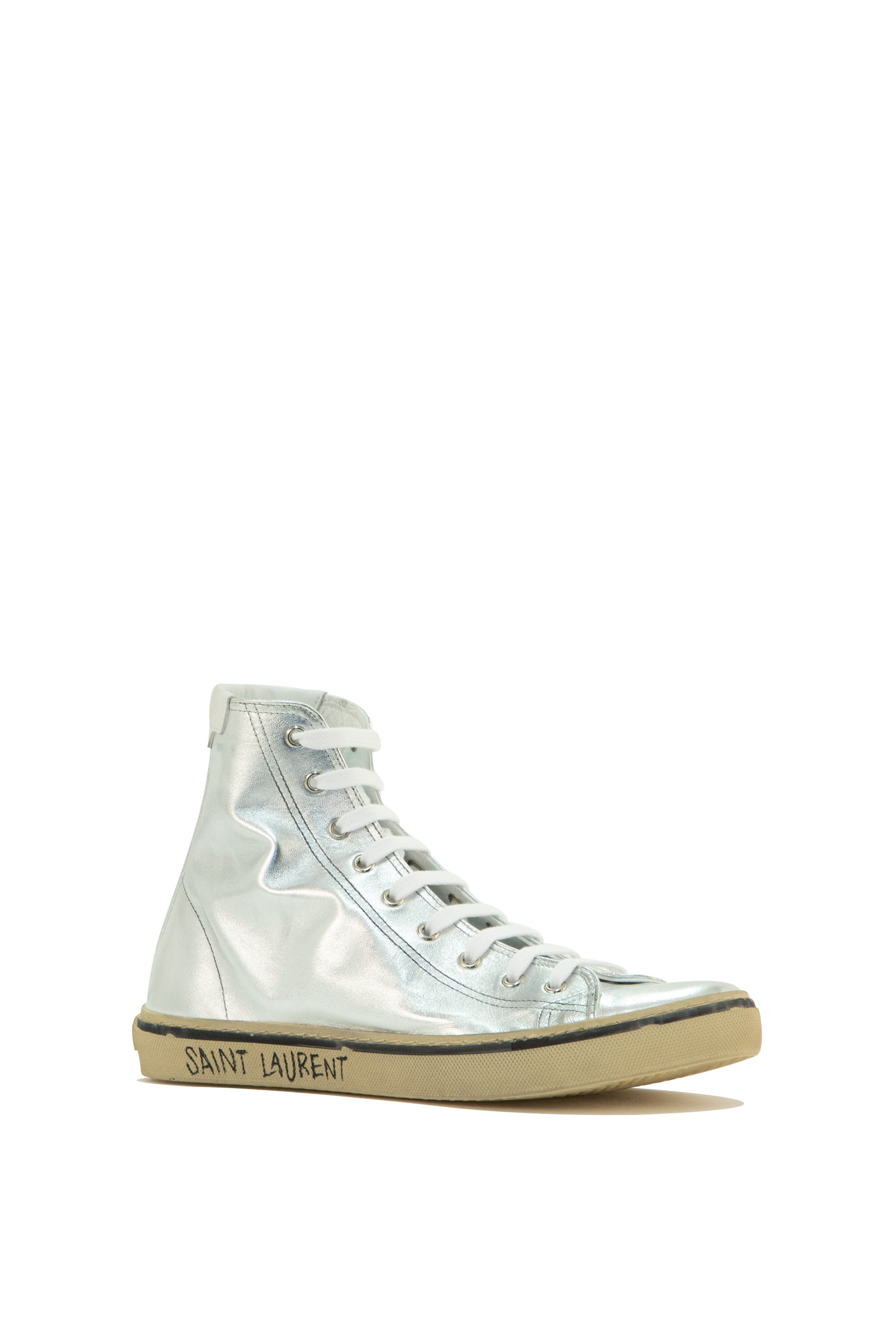 SAINT LAURENT711267 AAAS71462 Sneakers argentate<BR/> 711267 AAAS7 1462 SAINT LAURENT 