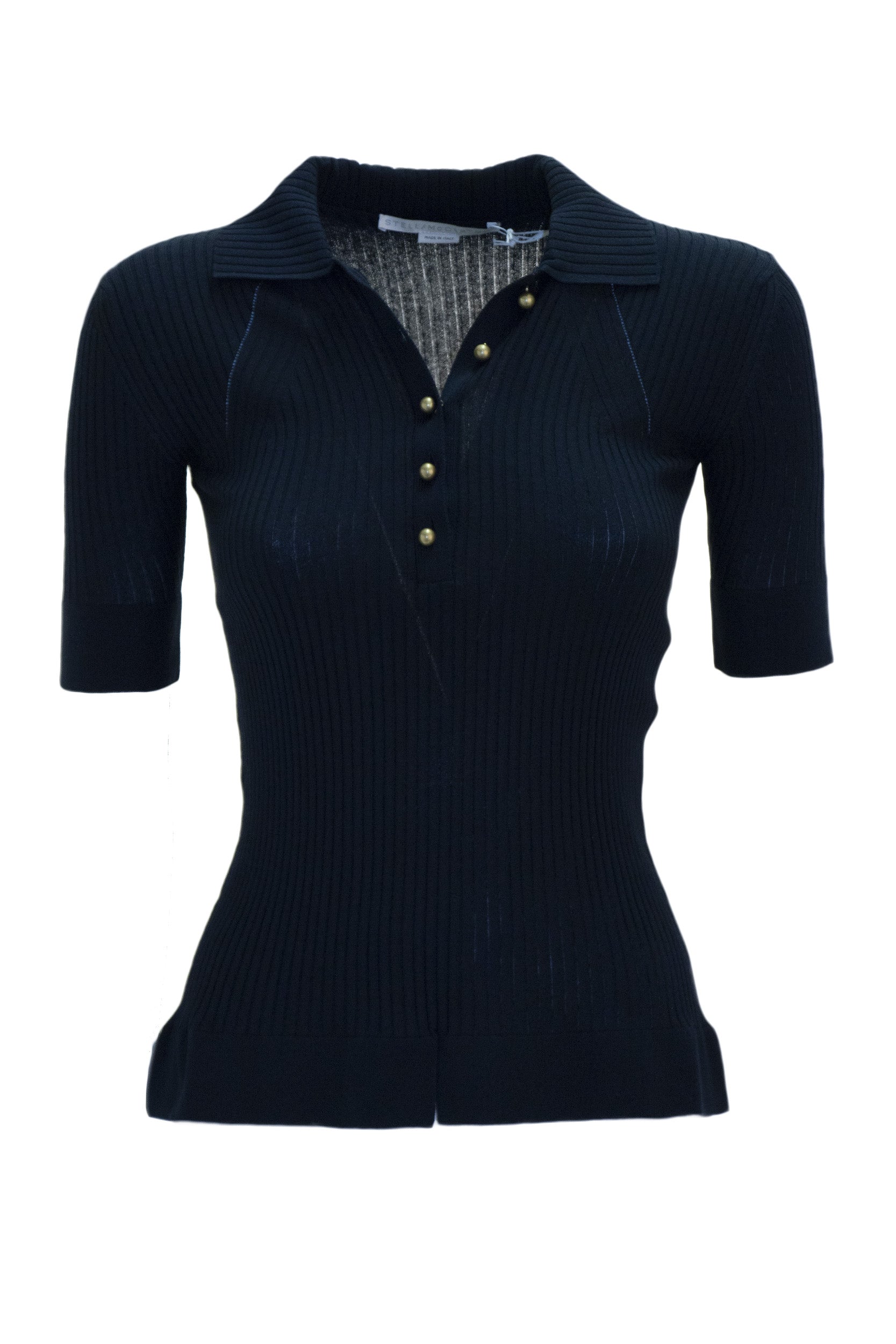 Stella McCartney 6K0125 3S23474101 Polo a Coste<BR/> 6K0125 3S2347 4101 STELLA McCARTNEY 