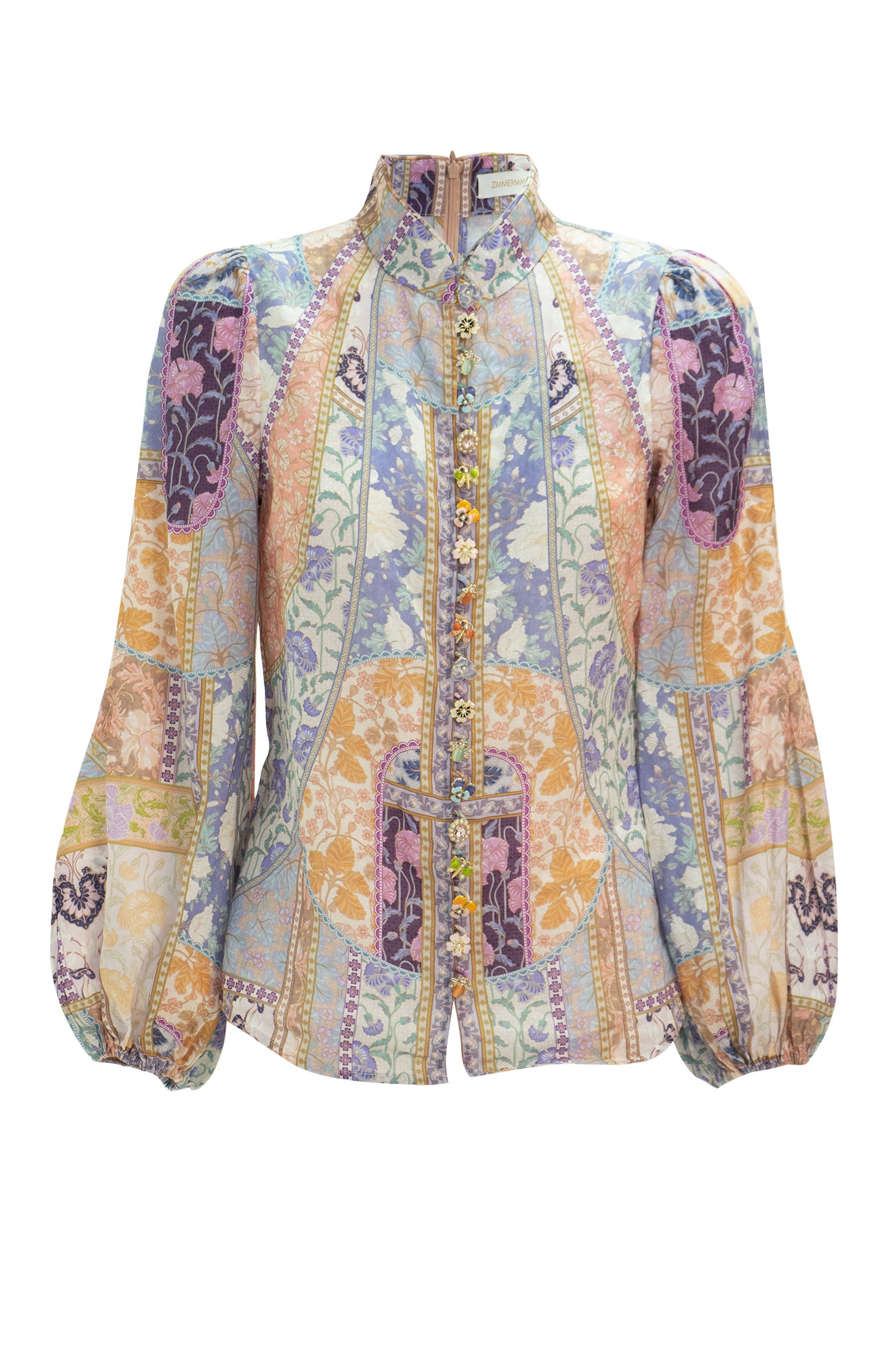 Camicia Kaleidoscope <BR/> 1095TKAL MULTI SWIRL ZIMMERMANN 