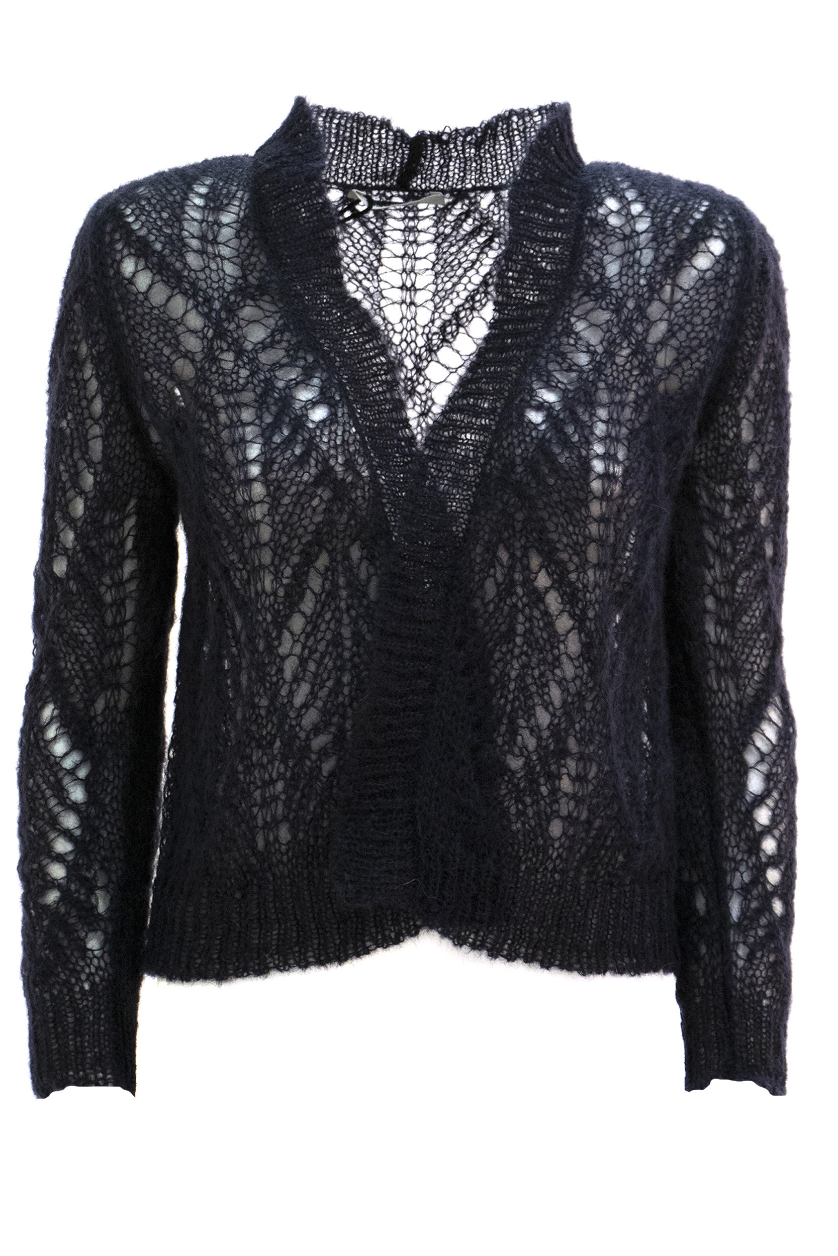 Cardigan<BR/> 7475/00 BLU CHARLOTT 