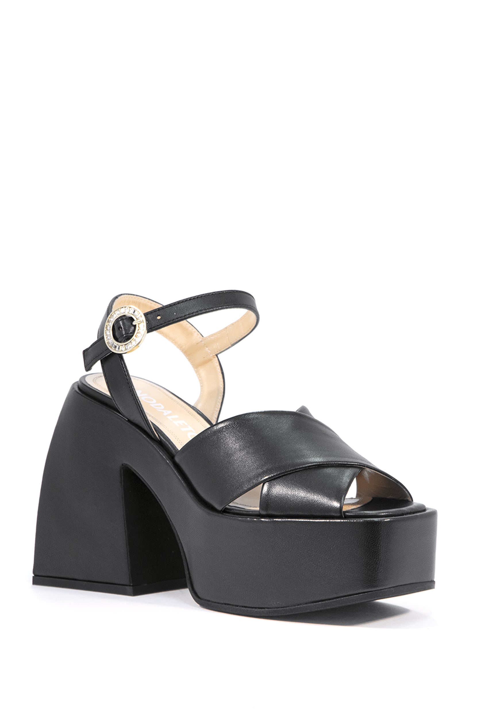 Sandalo<BR/> NO12-54-145 BLACK NODALETO 
