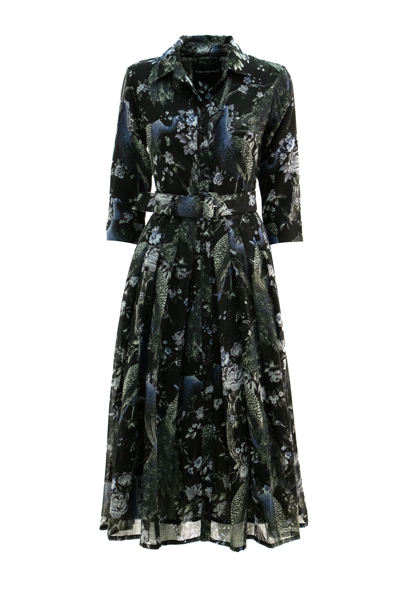 Abito<BR/> AUDREY #4 MIDI BLACK S-SUNG 