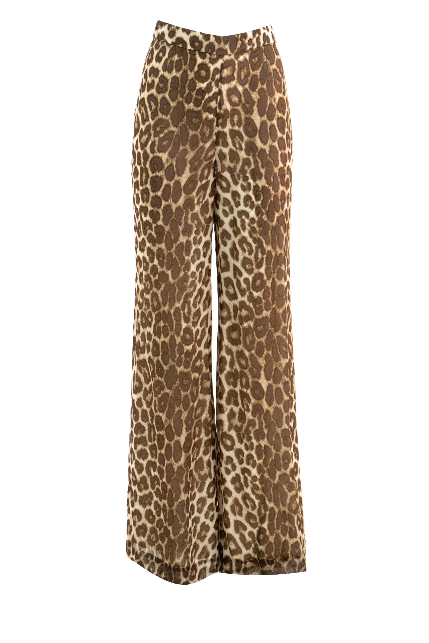 Pantaloni<BR/> 8064PF241 CHOCOLATE LEOPARD ZIMMERMANN 