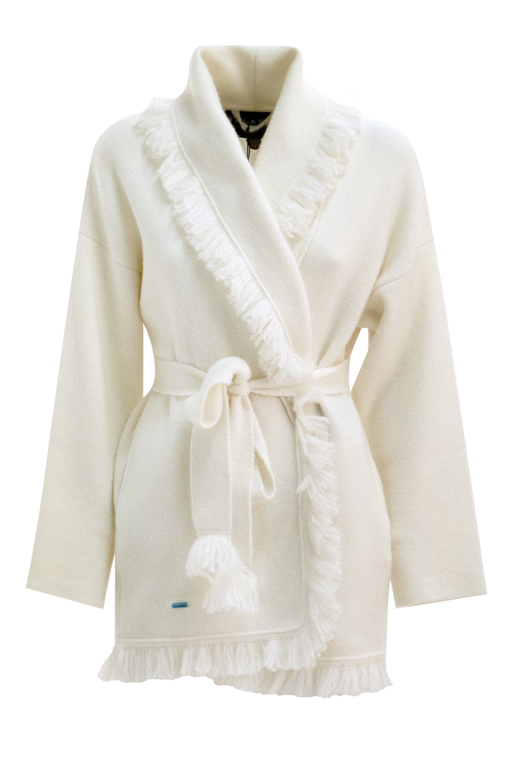 Cardigan Finest in Cashmere e Seta<BR/> LWHB064E26KNI009 0300 ALANUI 