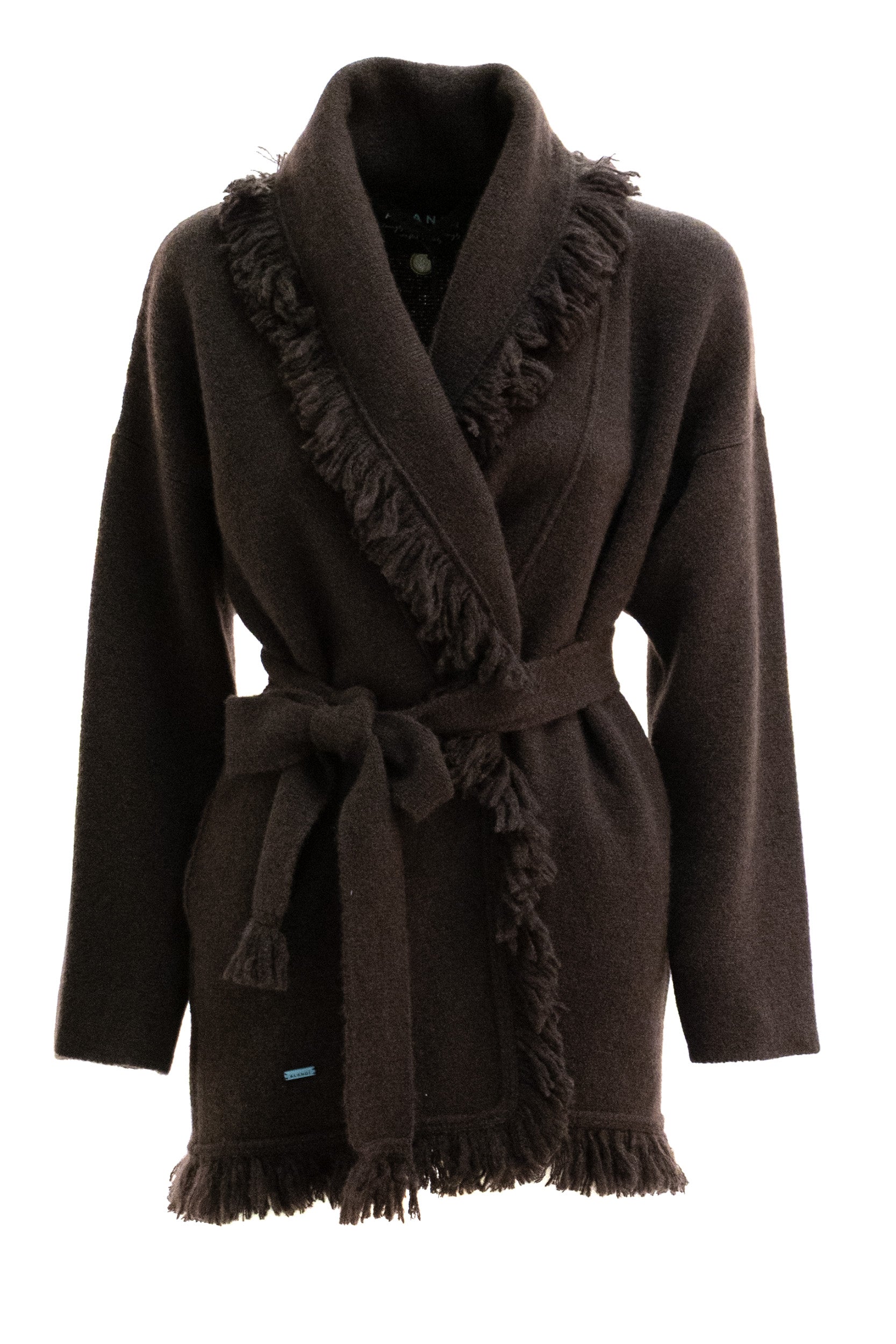 Cardigan Finest in Cashmere e Seta<BR/> LWHB064E26KNI009 6000 ALANUI 