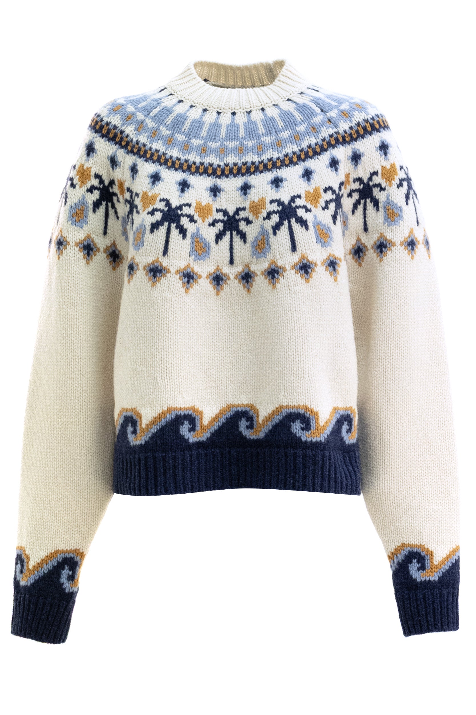 Maglione Sweet Winter in Lana LWHE061E26KNI001 0446 ALANUI 