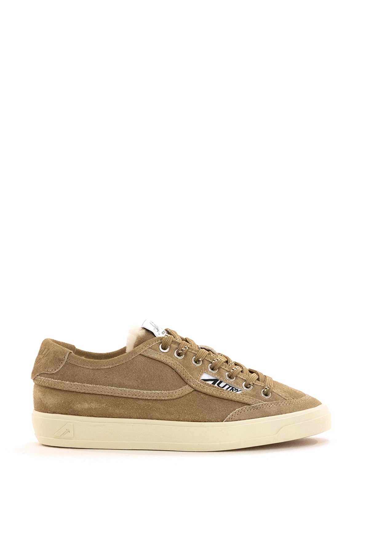 AUTRY Sneakers Windscape in suede color beige, Marrone
