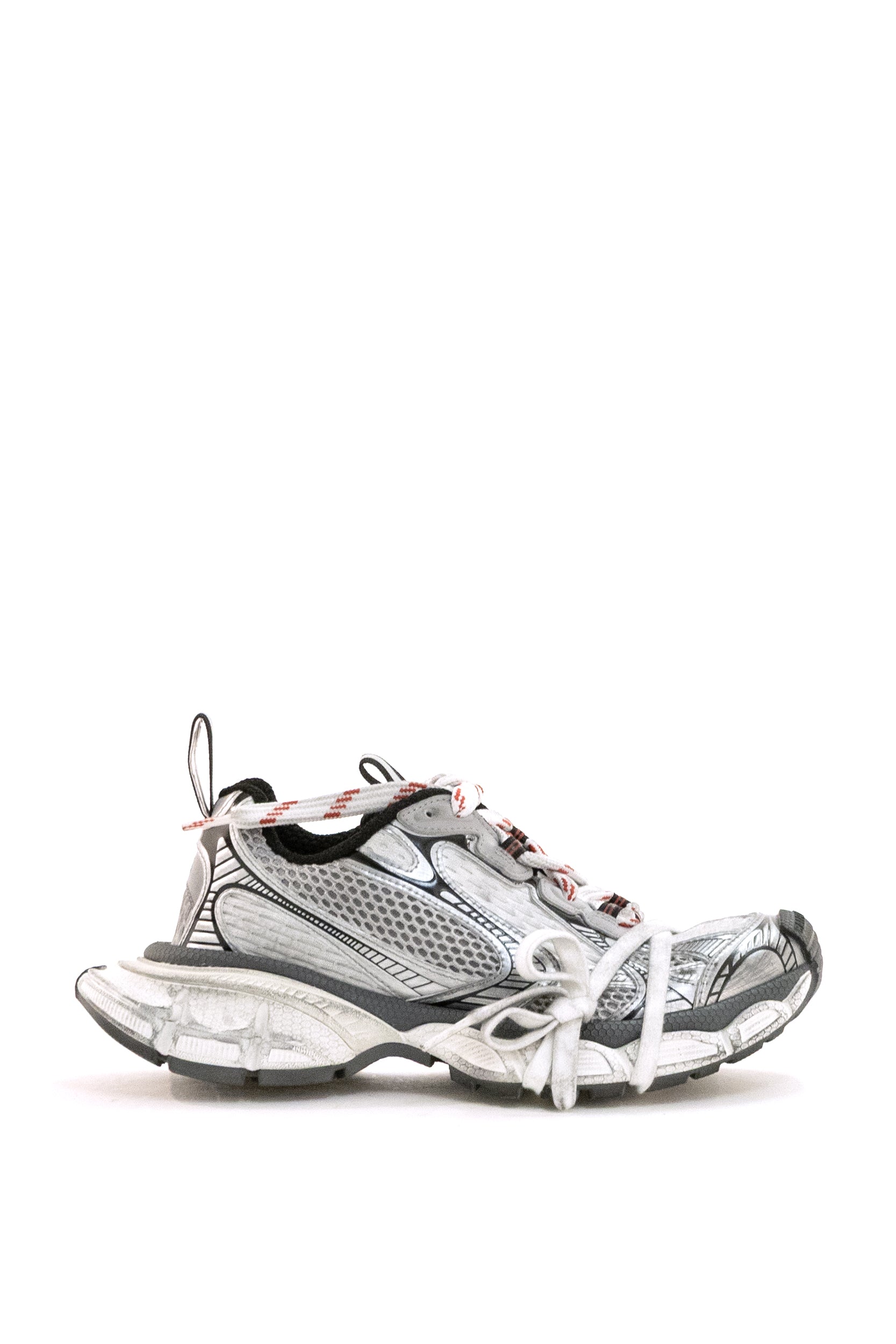 Sneakers 3XL Gradient in mesh e gomma di colore grigio e nero<BR/> 734731 W3XL5 1219 BALENCIAGA 