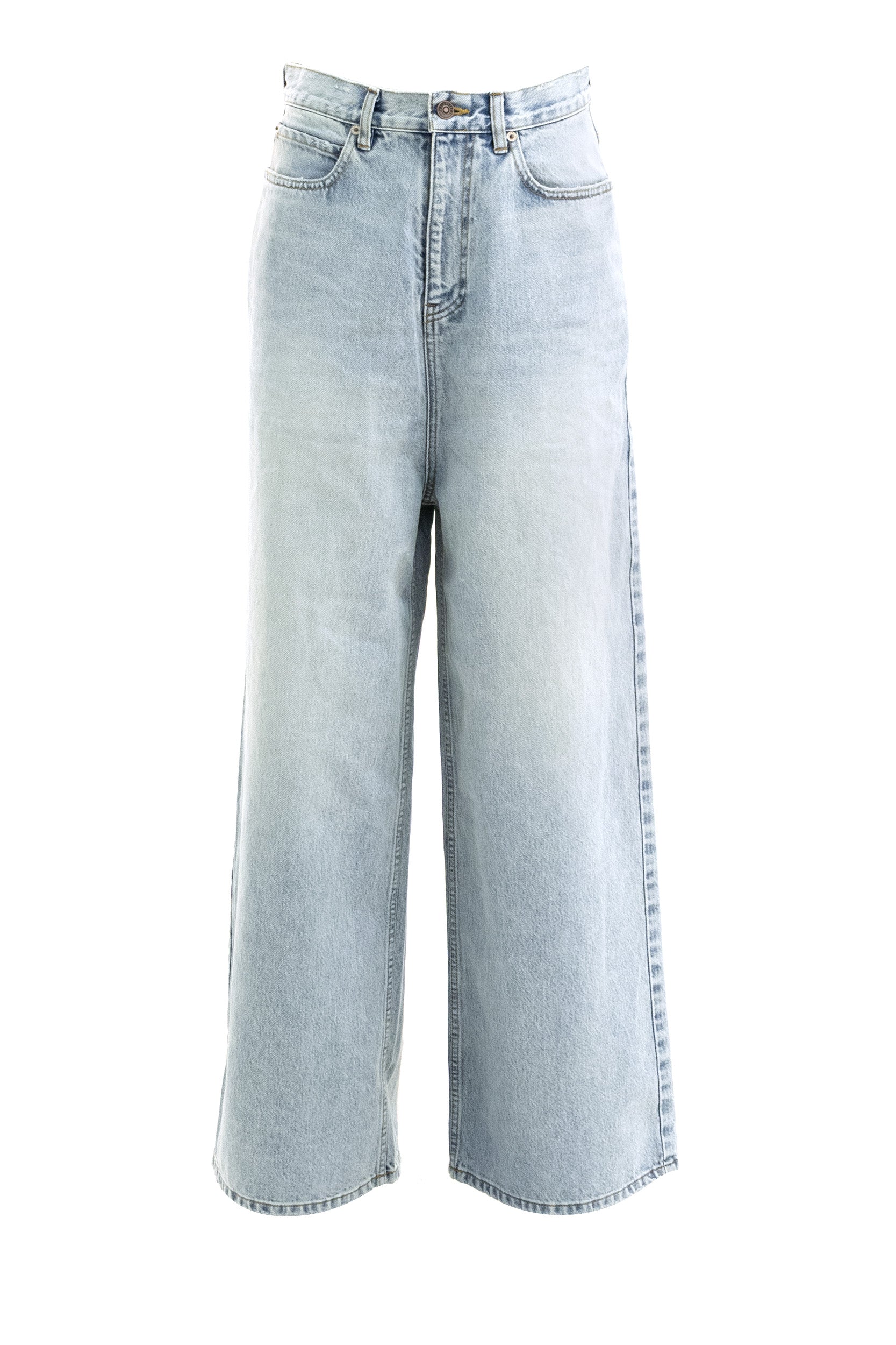 Jeans in denim vintage di colore azzurro<BR/> A001OE TBP48 4020 BALENCIAGA 