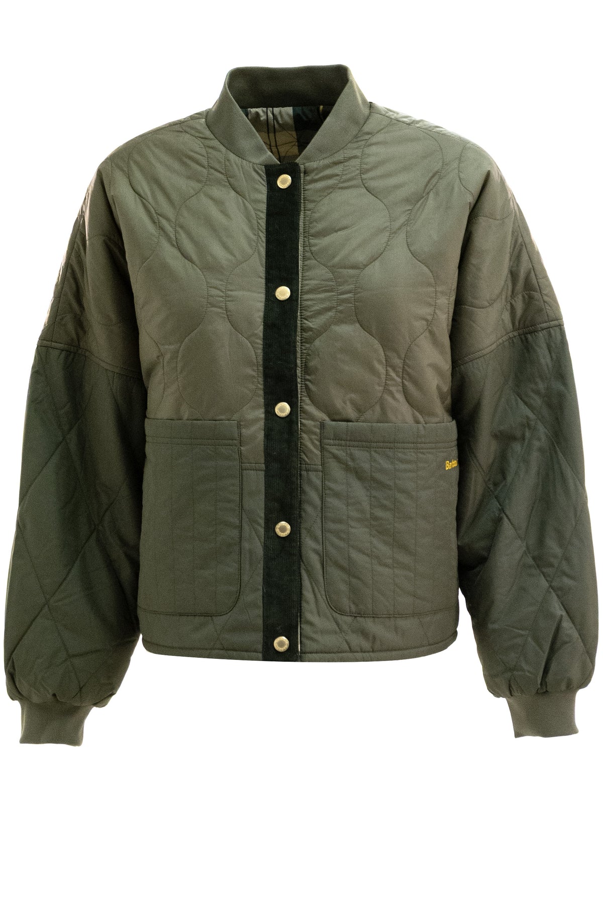 BARBOUR Giacca Ravenshill reversibile di colore verde