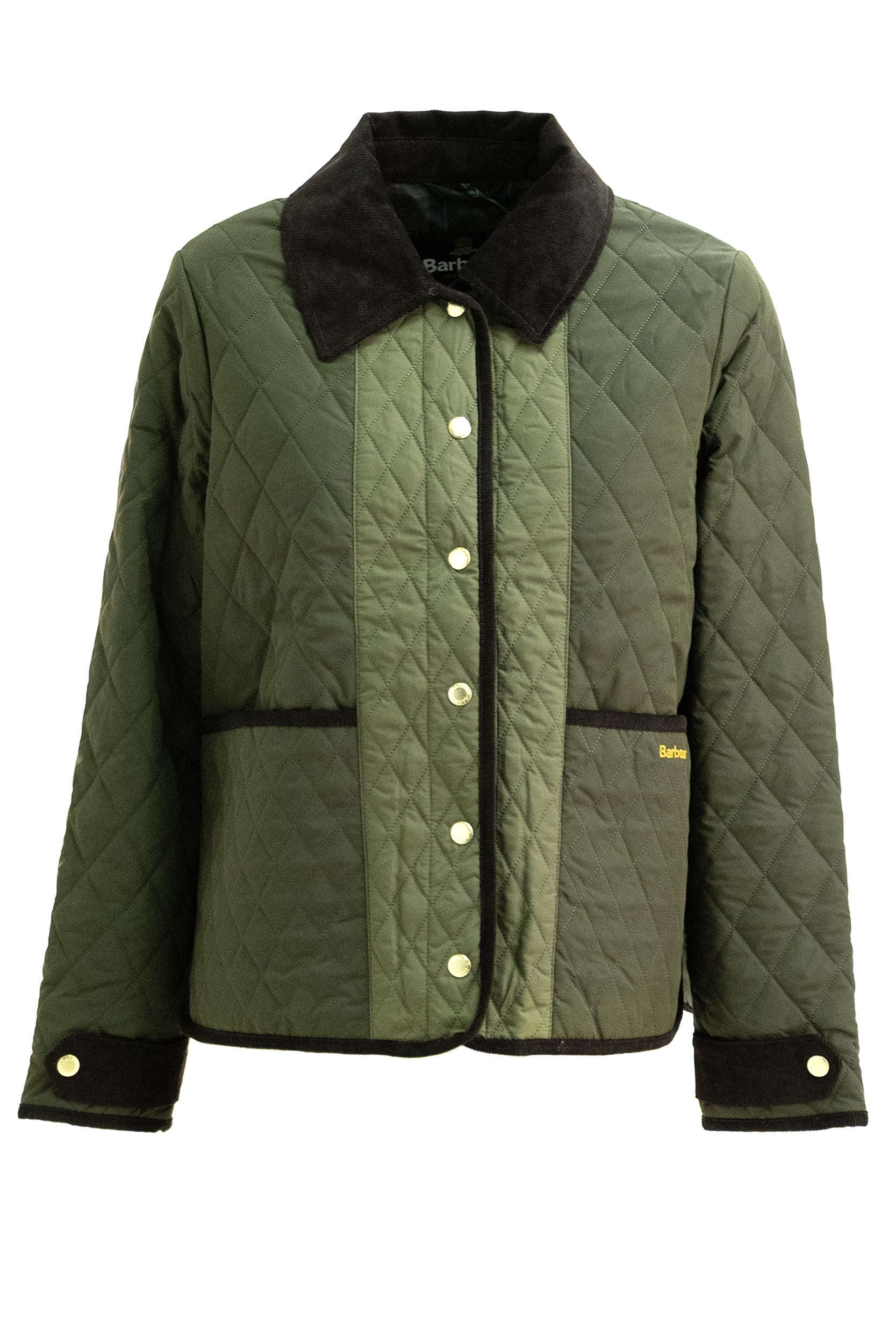Giacca trapuntata Ainsdale di colore verde<BR/> LQU1924 LQU 0L51 BARBOUR 