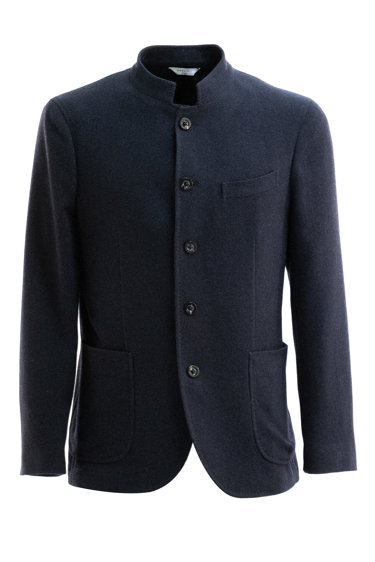 BOGLIOLI Giacca Gassman in soft lana e cashmere di colore blu