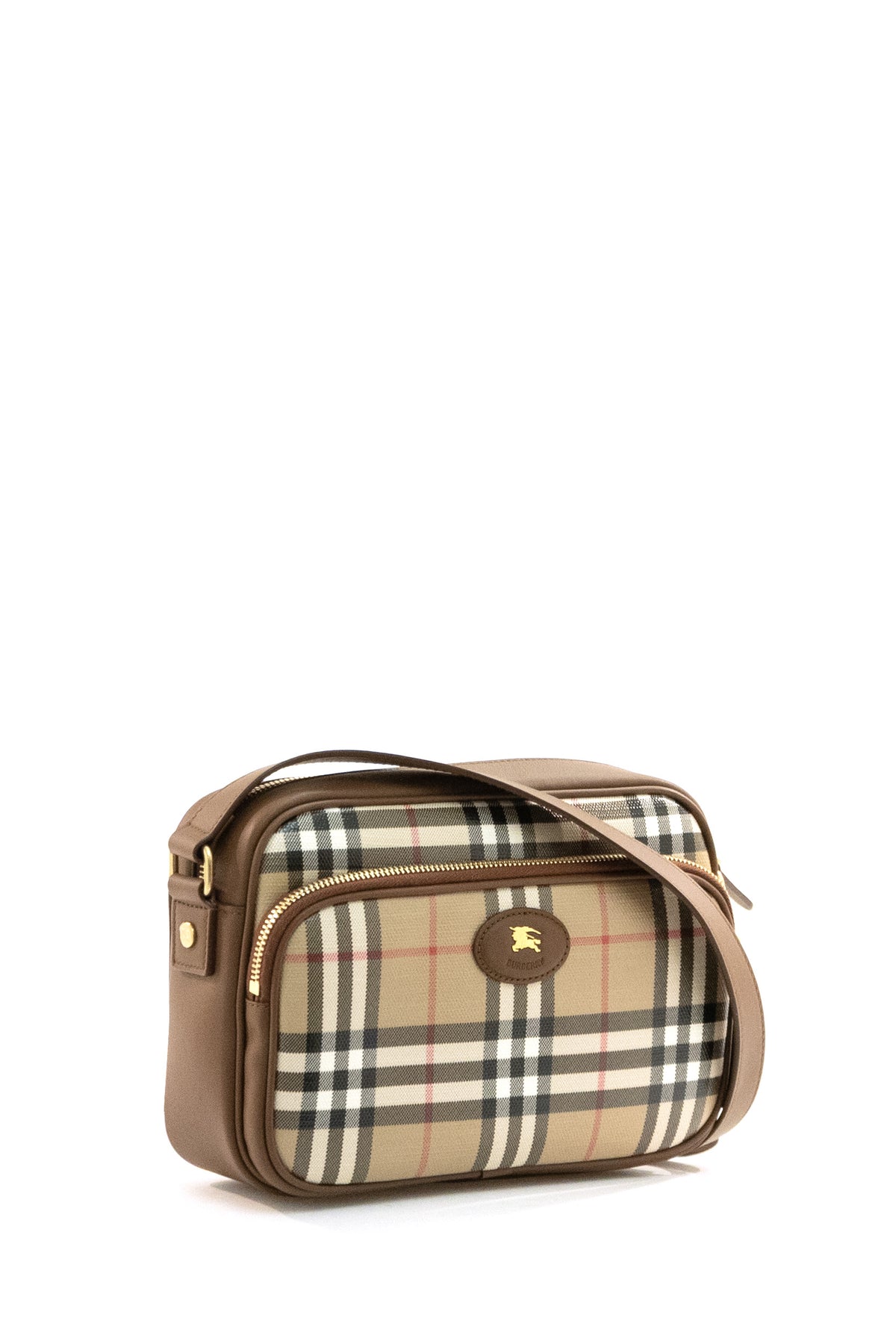 BURBERRY Borsa a tracolla di colore beige, vista 2