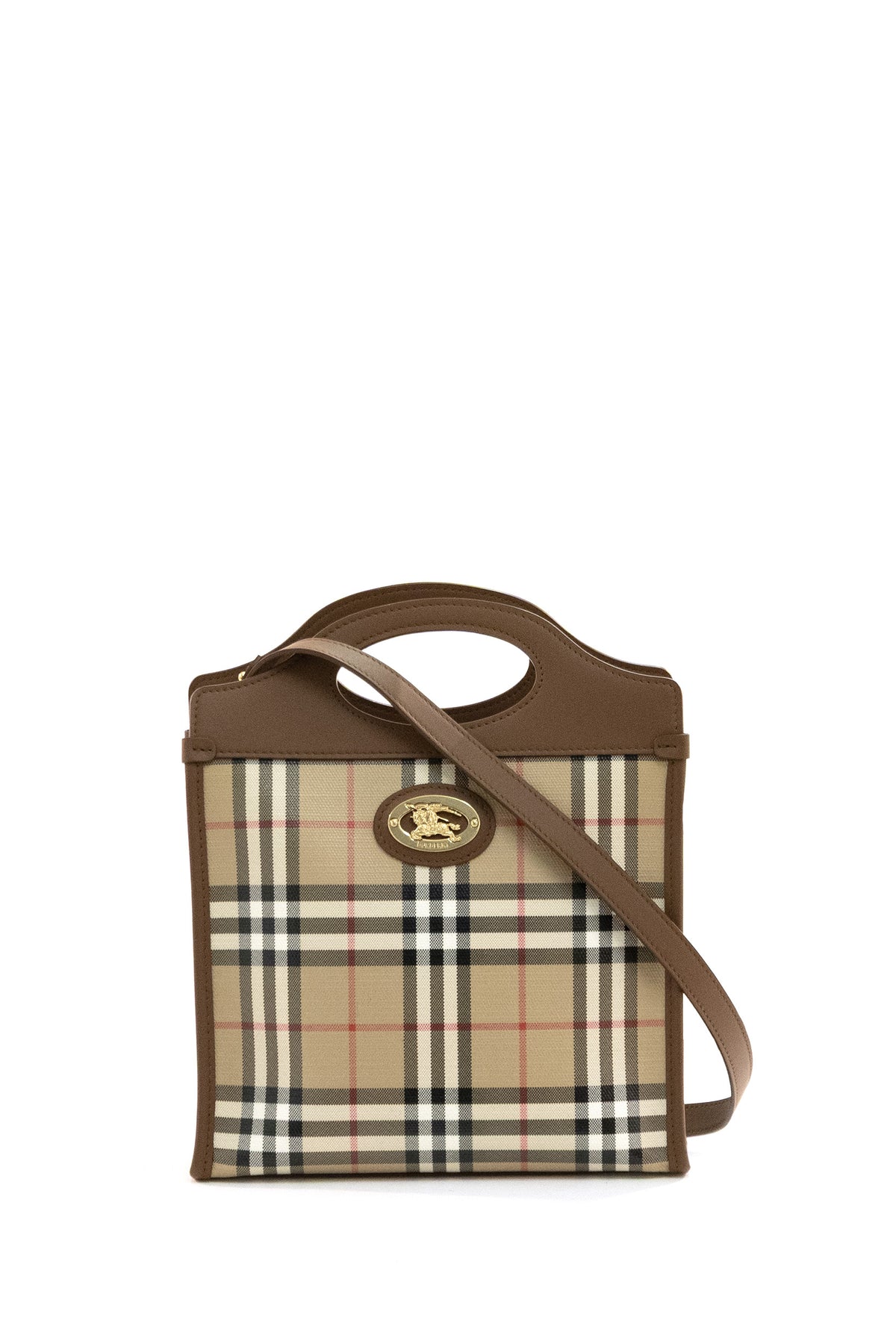 BURBERRY Borsa Pocket mini di colore beige