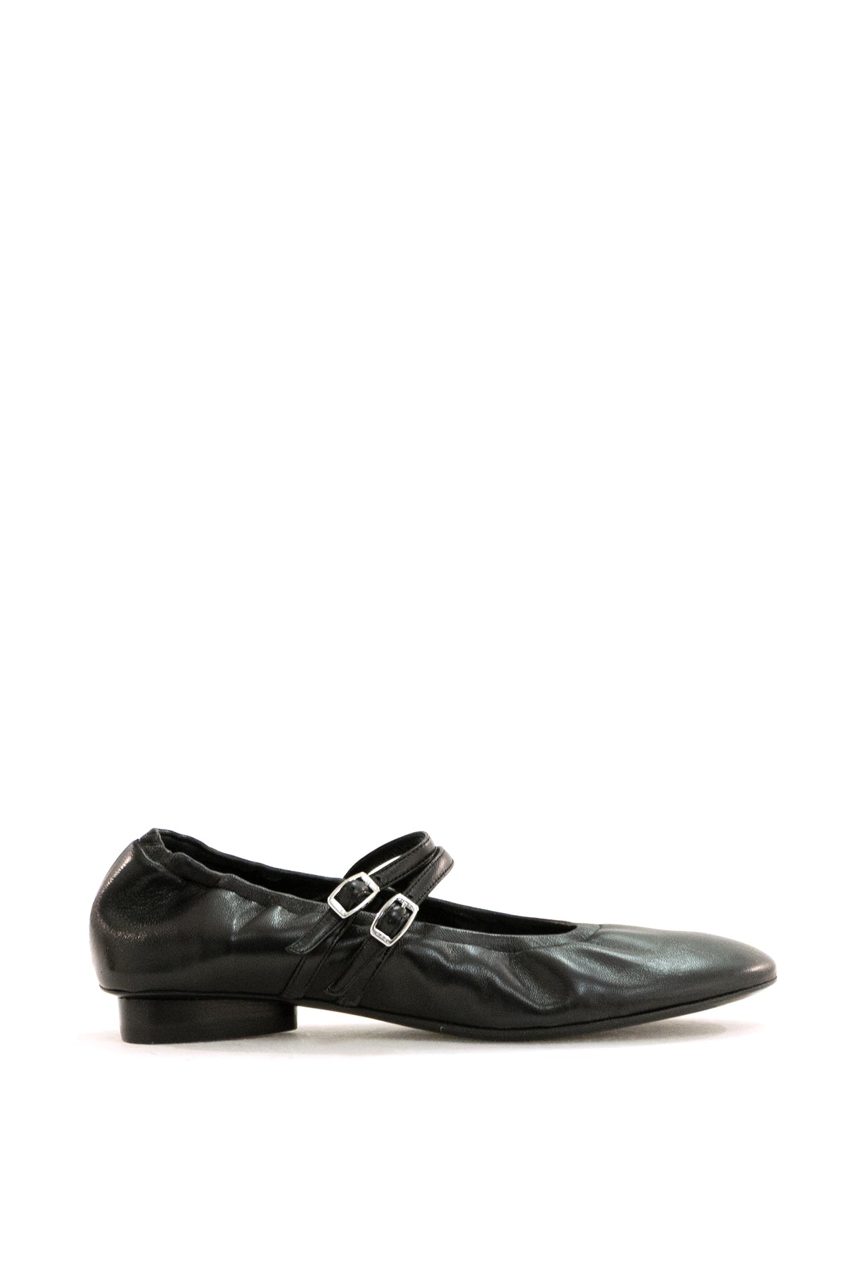 CAREL Ballerine Mary Jane Tatiana in pelle di colore nero