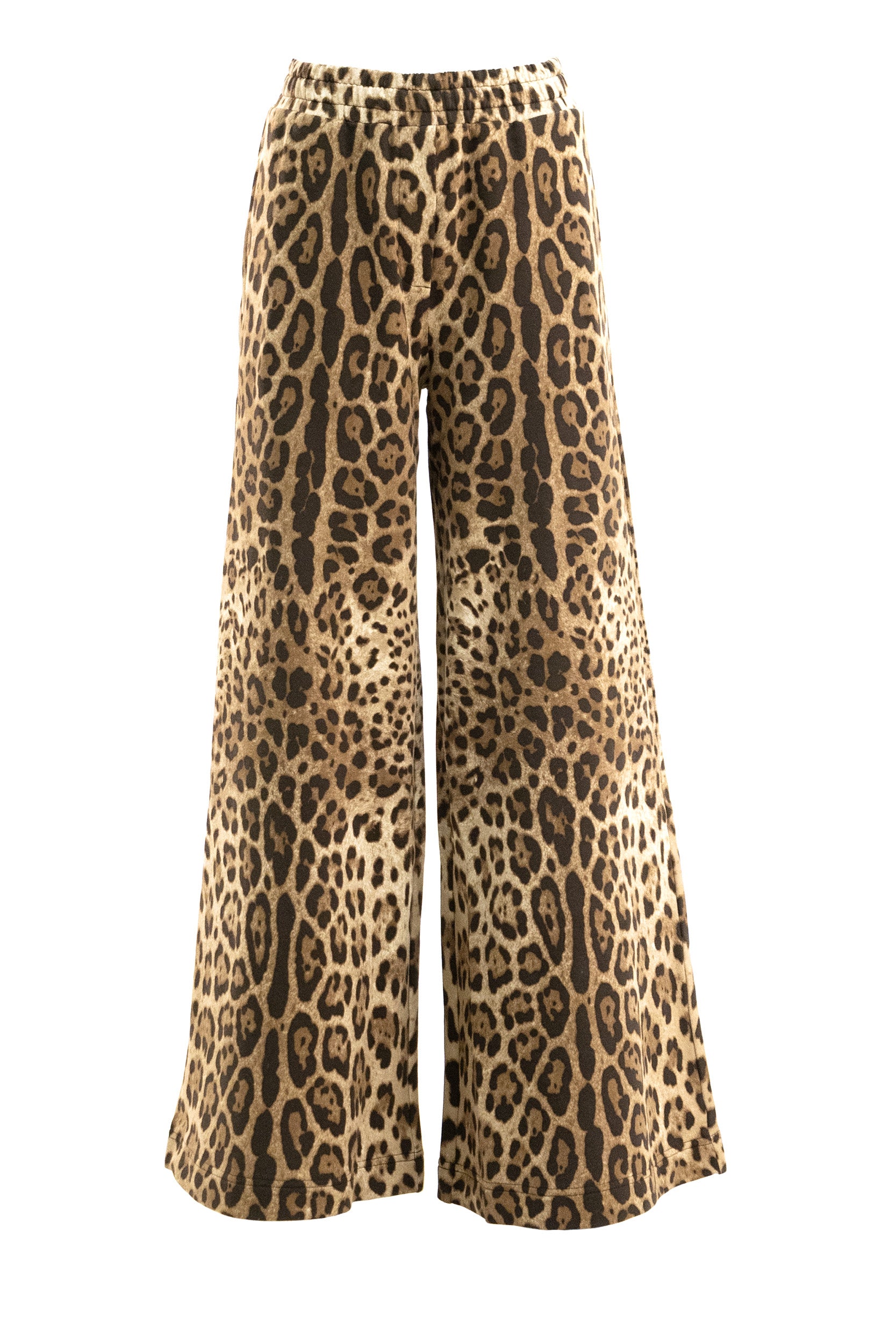 Pantaloni in felpa stampa leo<BR/> FTDJGT FS785 HY13M DOLCE & GABBANA 