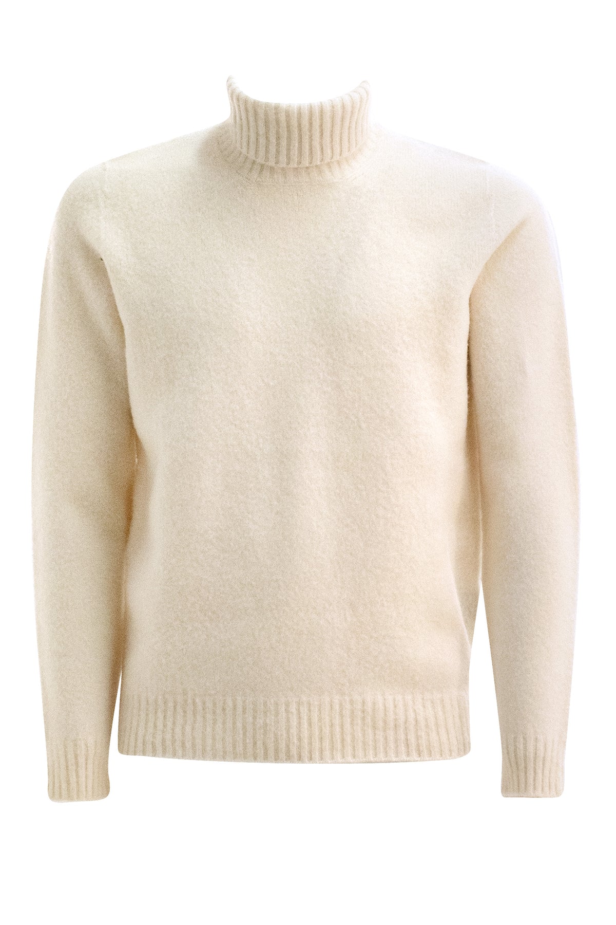 Pullover in lana di colore bianco<BR/> D8W104GL 00001 125 DRUMOHR 