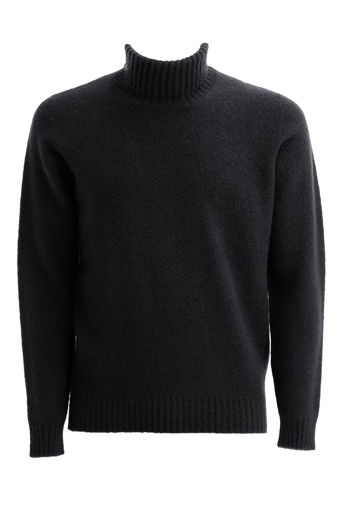 Pullover in lana di colore nero<BR/> D8W104GL 00001 690 DRUMOHR 