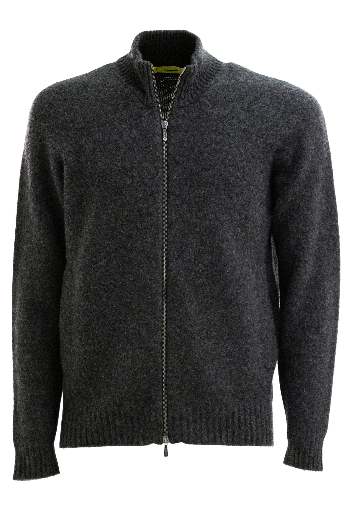 Maglione in lana bouclè di colore grigio<BR/> D8W202GL 00001 680 DRUMOHR 