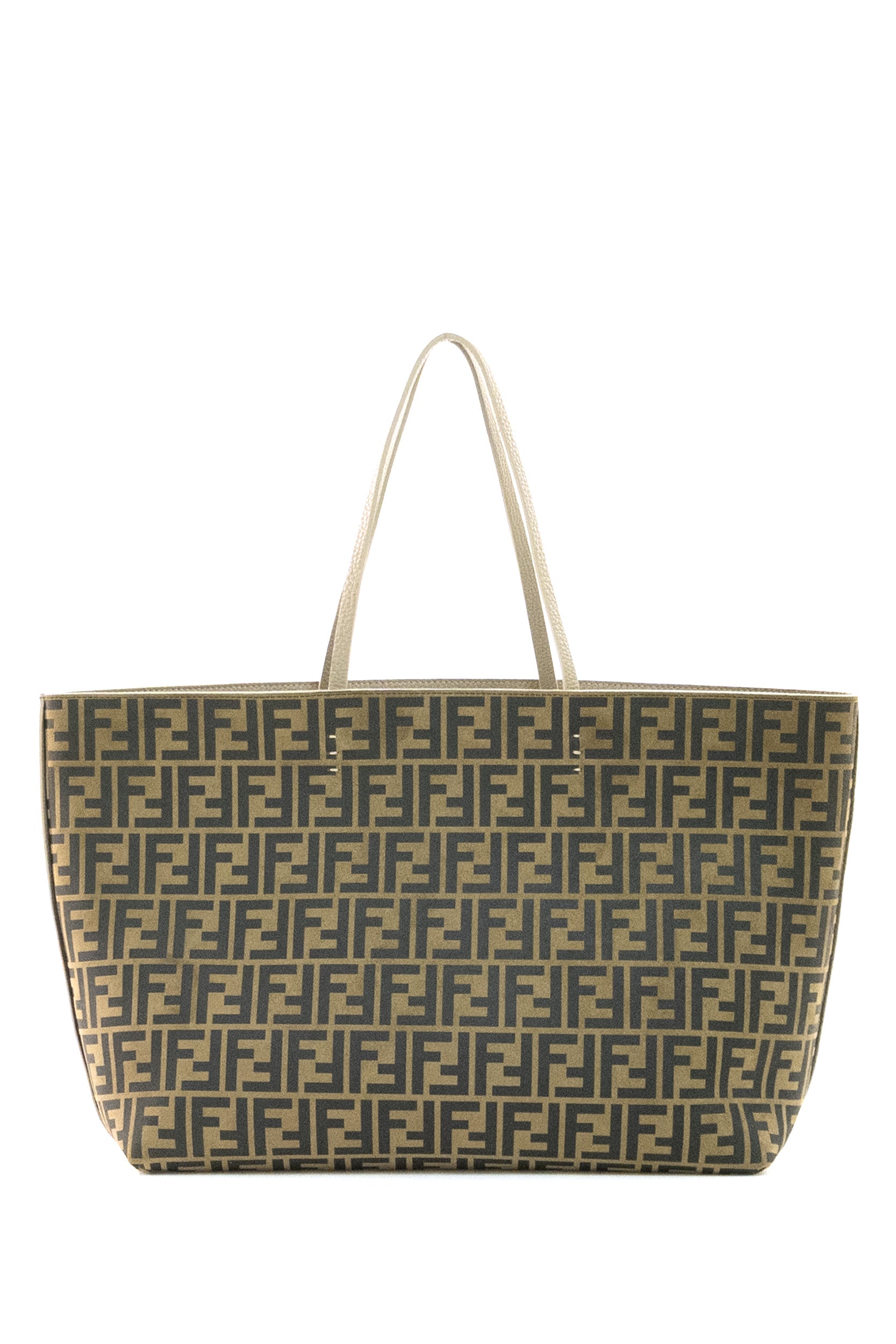 Shopper Media in Cuoio Romano<BR/> 8BH444 B1E7 F1XR8 FENDI 