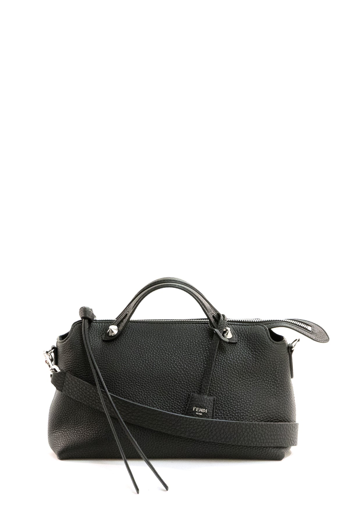 FENDI Borsa By The Way Soft Media in Cuoio Romano colore nero