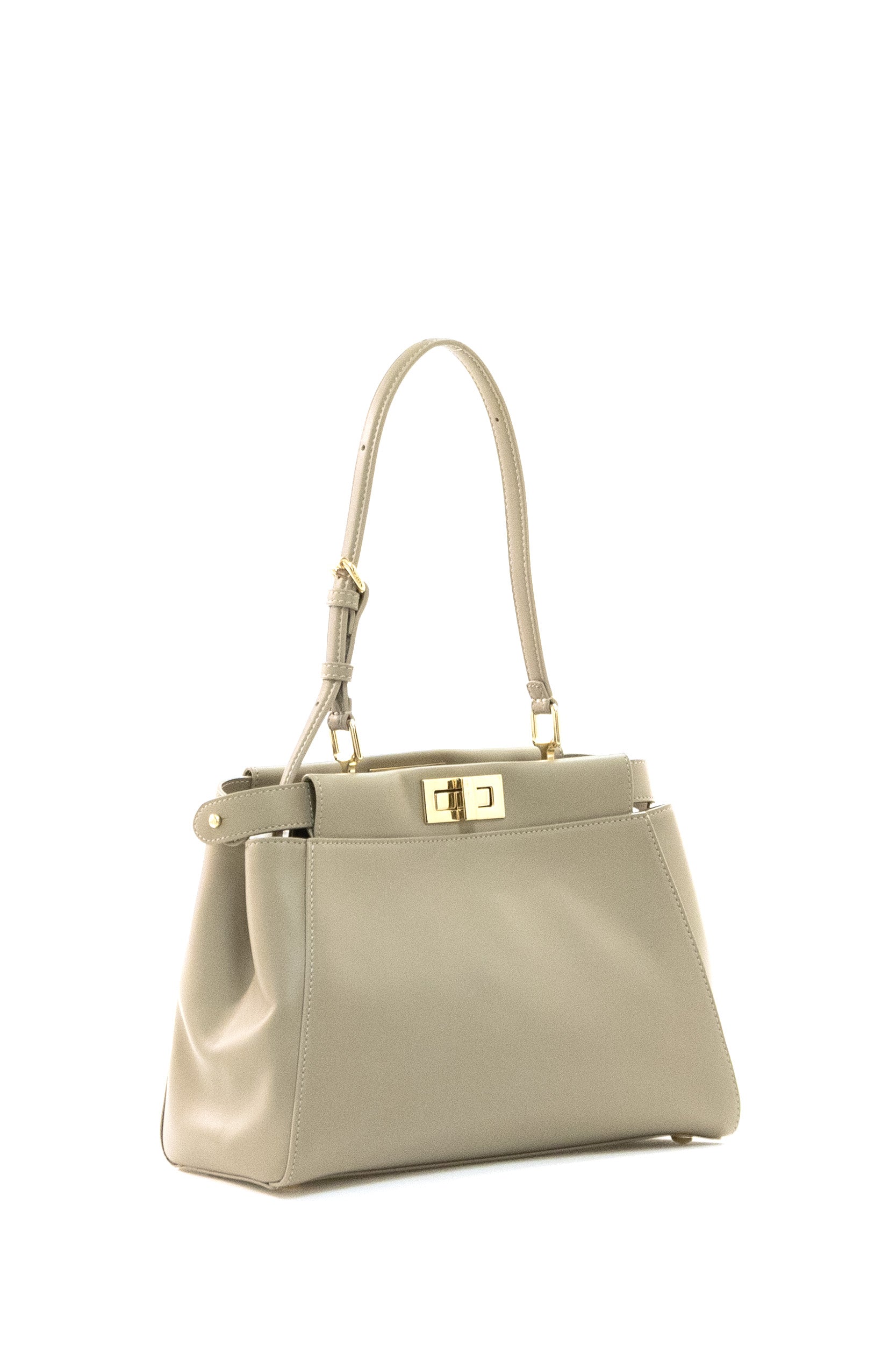 Borsa Peekaboo ISeeU Small in Pelle<BR/> 8BN374 B1E6 F0QD3 FENDI 