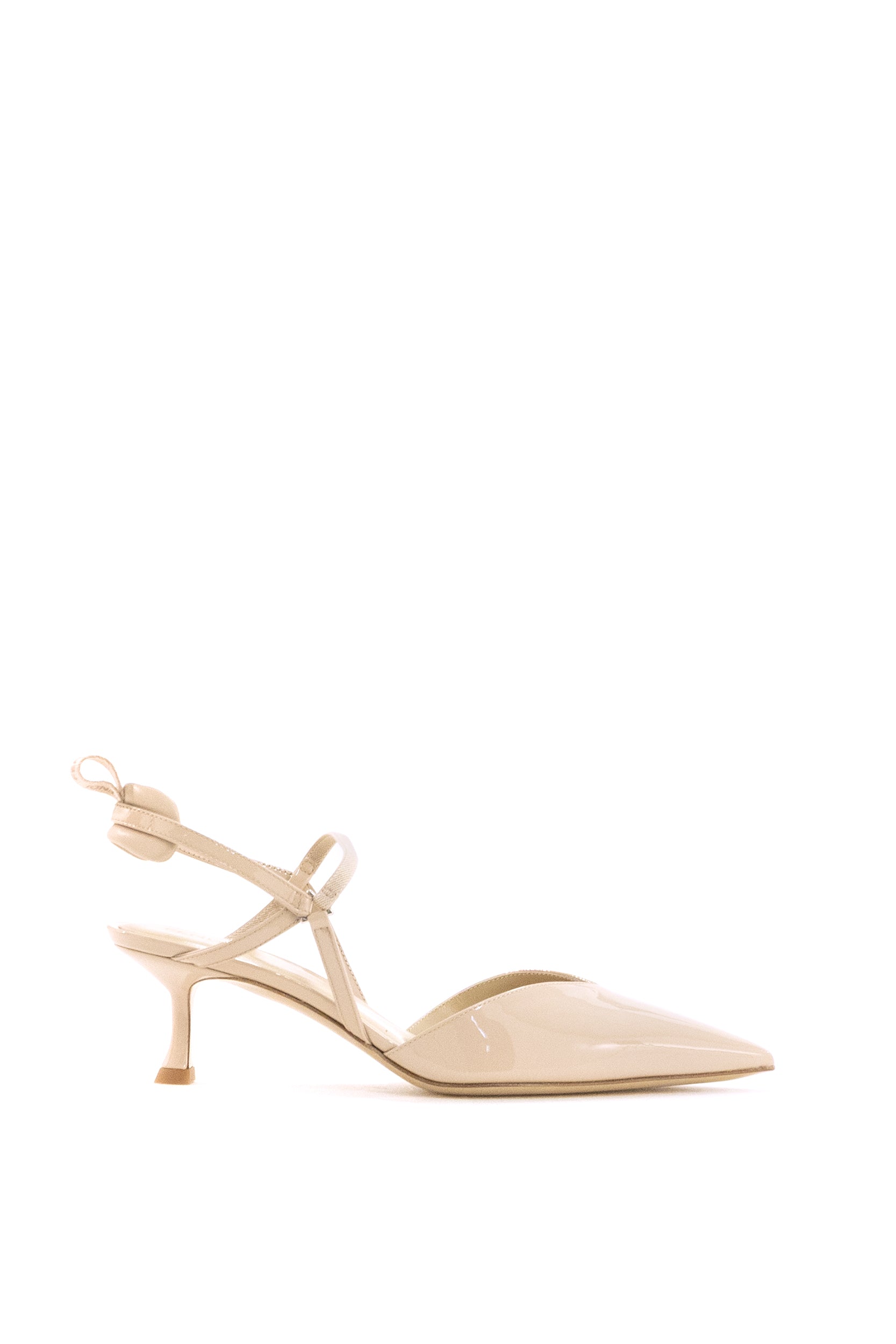 Slingbacks Very Colibrì in pelle verniciata color nude<BR/> 8J9131 NEH F1WYM FENDI 