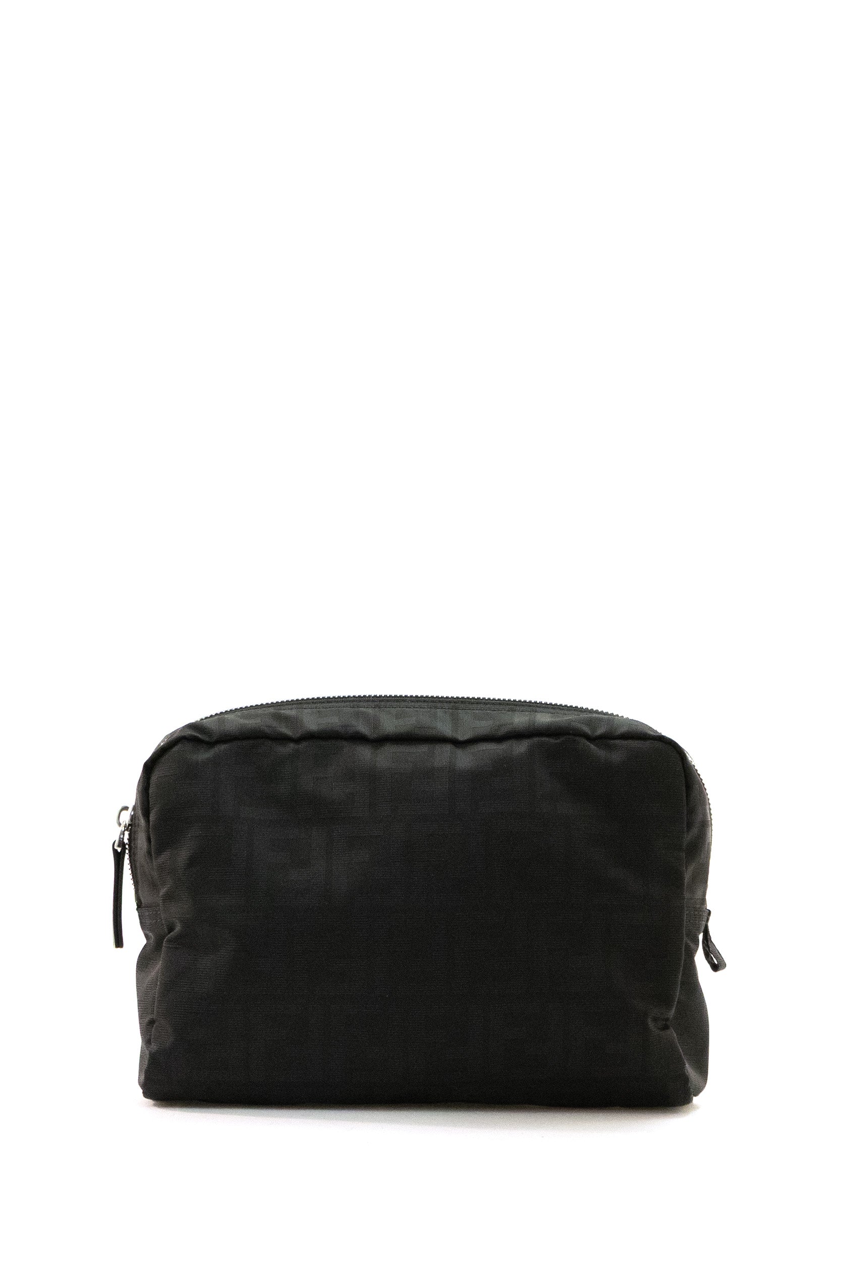 Beauty Case Medium FF Light in tessuto Superlight FF Zucca di colore nero <BR/> 8N0220 B1J2 F0QA1 FENDI 