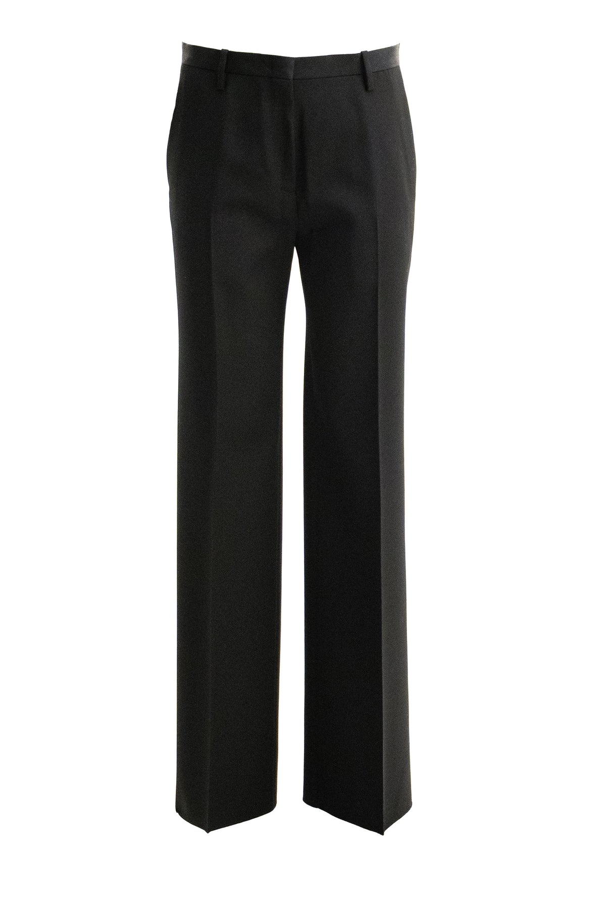 FENDI Pantaloni in lana di colore nero