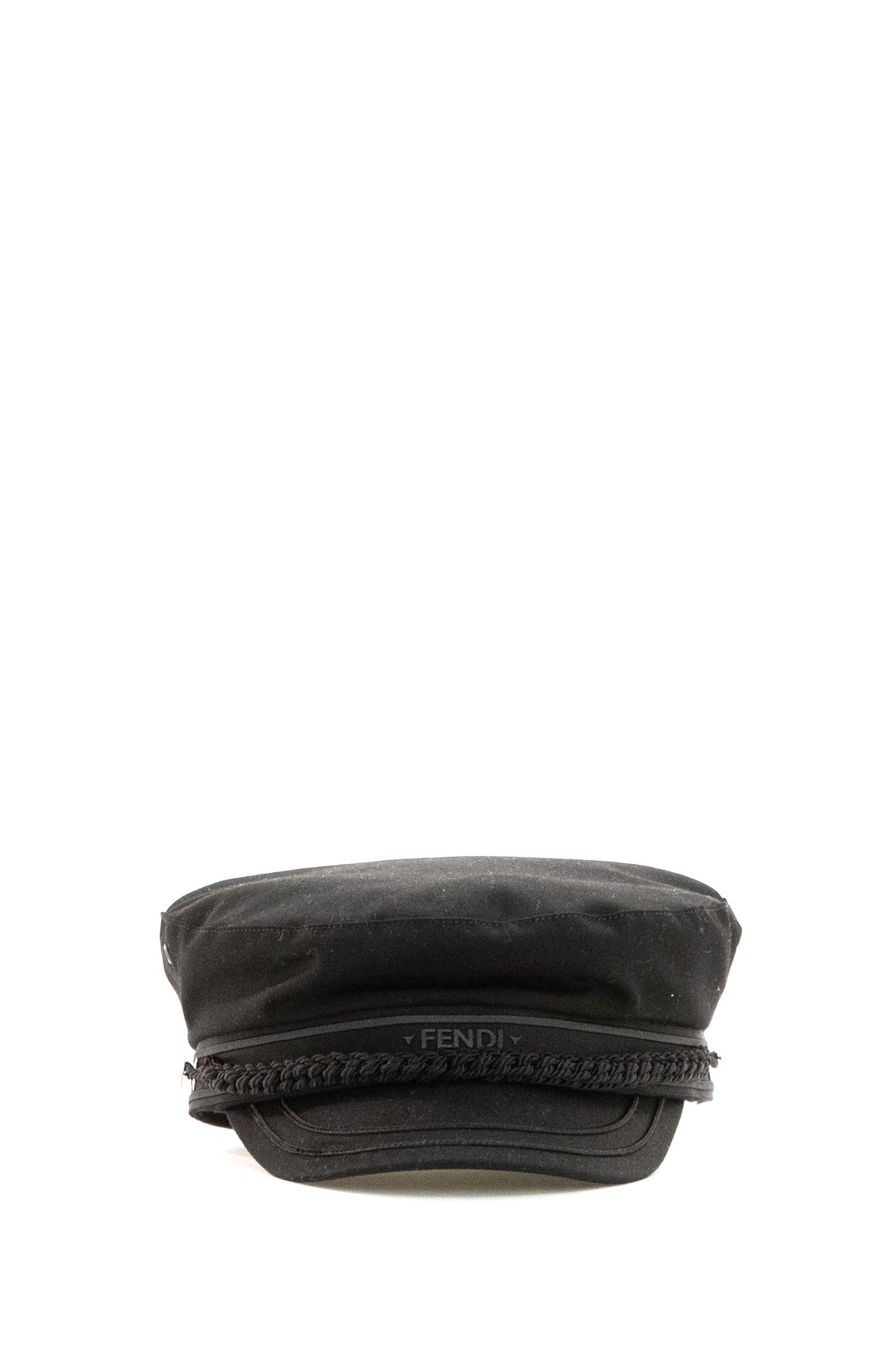 FENDI Cotton Hat, Black