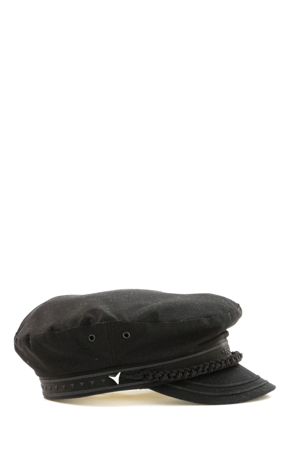 FENDI Cotton Hat, Black, view 2