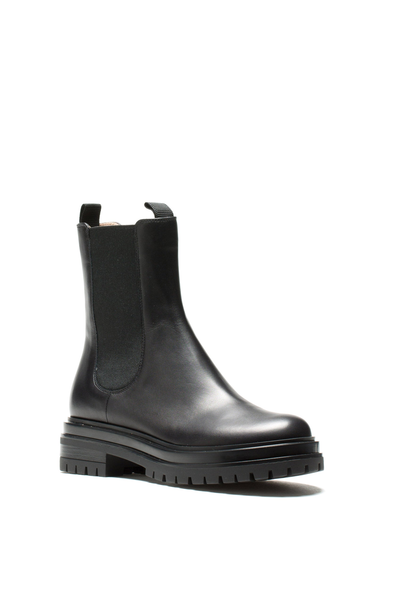 Stivaletti Chester in pelle pregiata di colore nero G73462.20GOM.CLNNERO BLACK GIANVITO ROSSI 