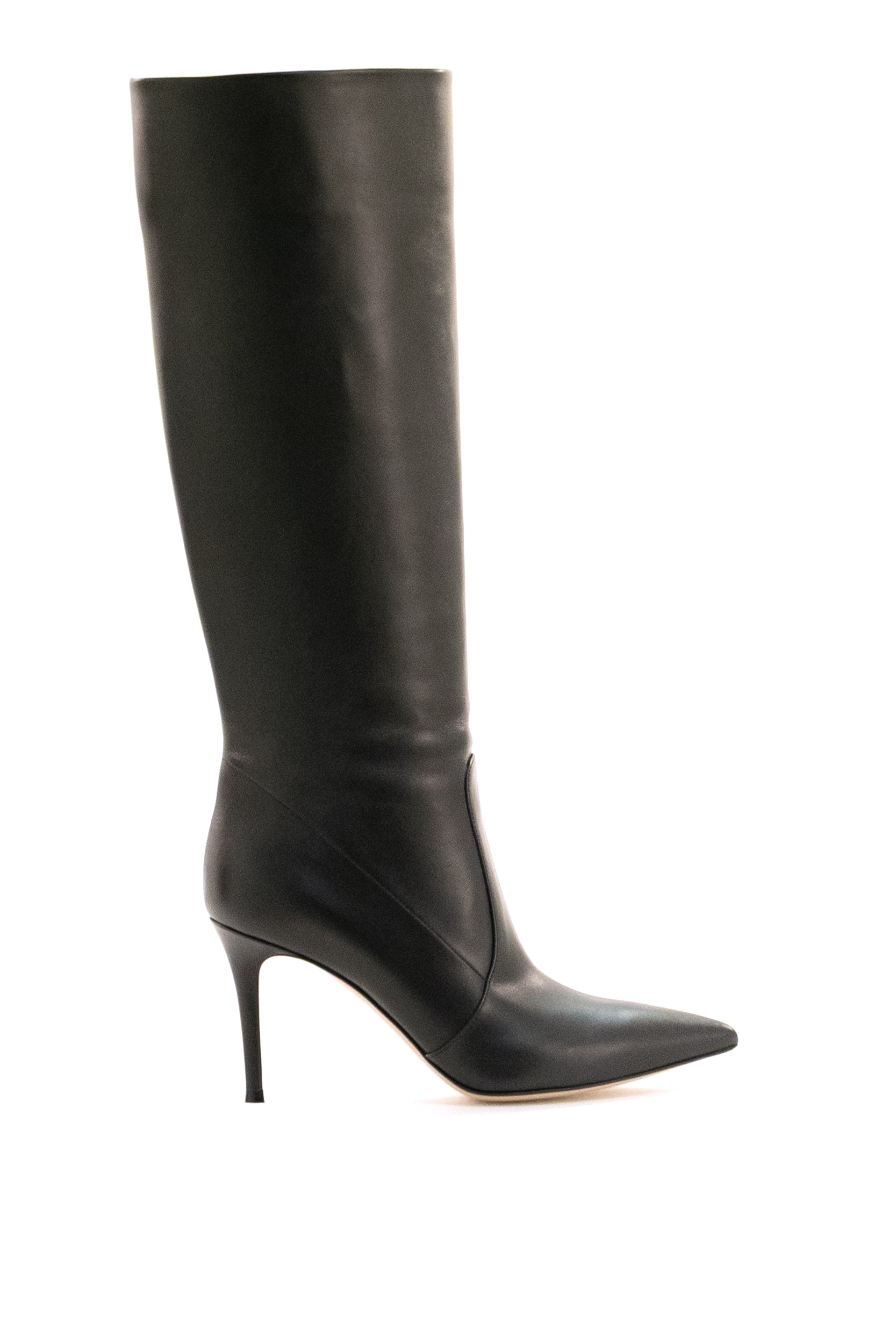Stivali Hansen in pelle di colore nero <BR/> G80626.85RIC.VGINERO BLACK GIANVITO ROSSI 